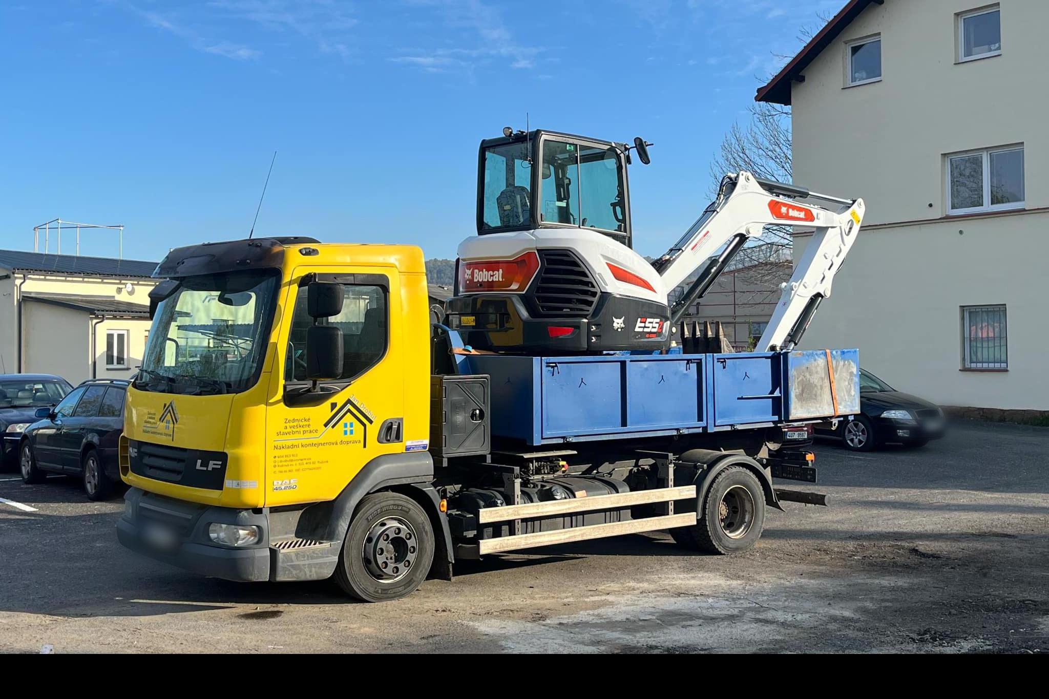 Jan Drobúl - stavební a zemní práce - kontejnerová doprava