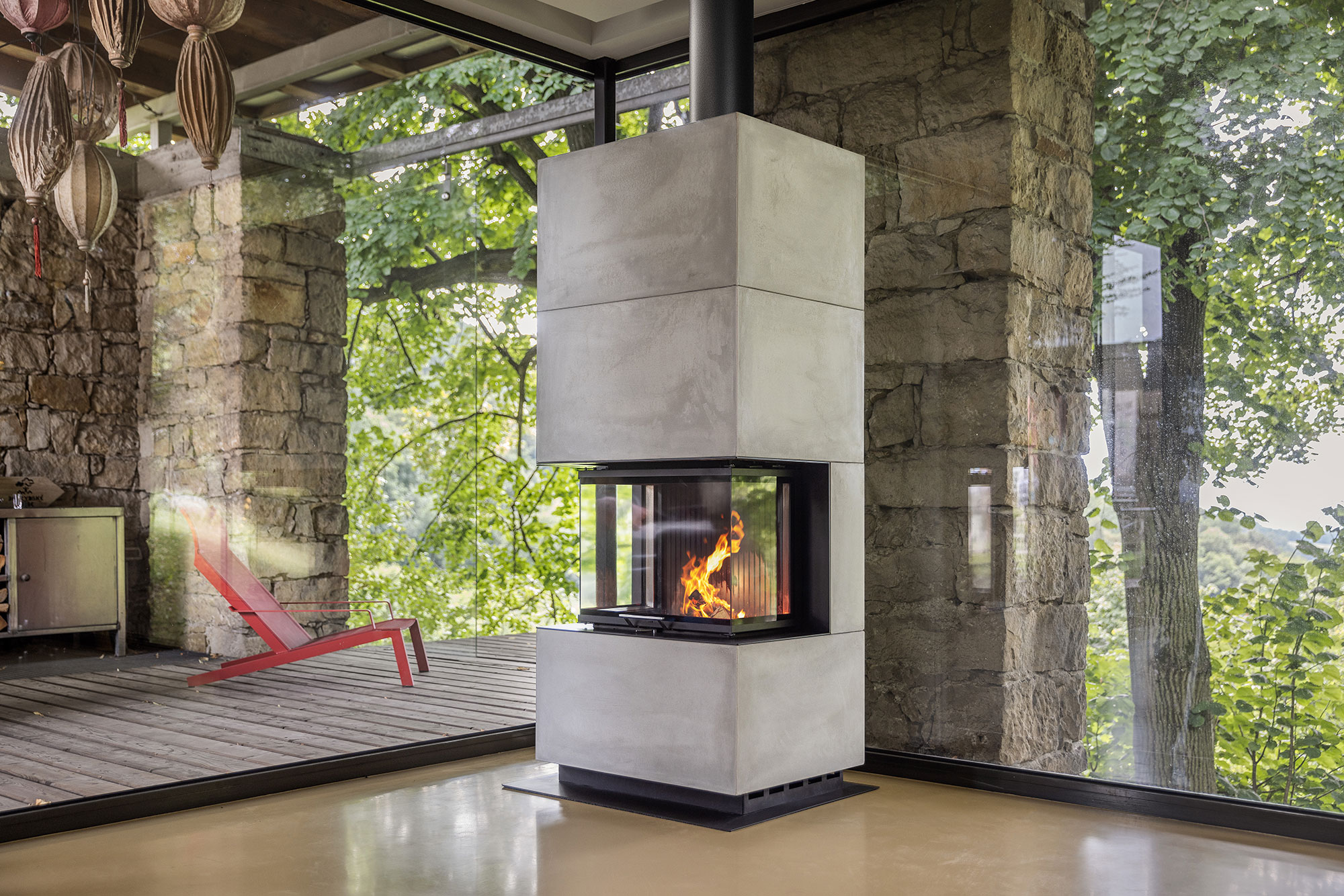 Akumulační kamna BLOX U77