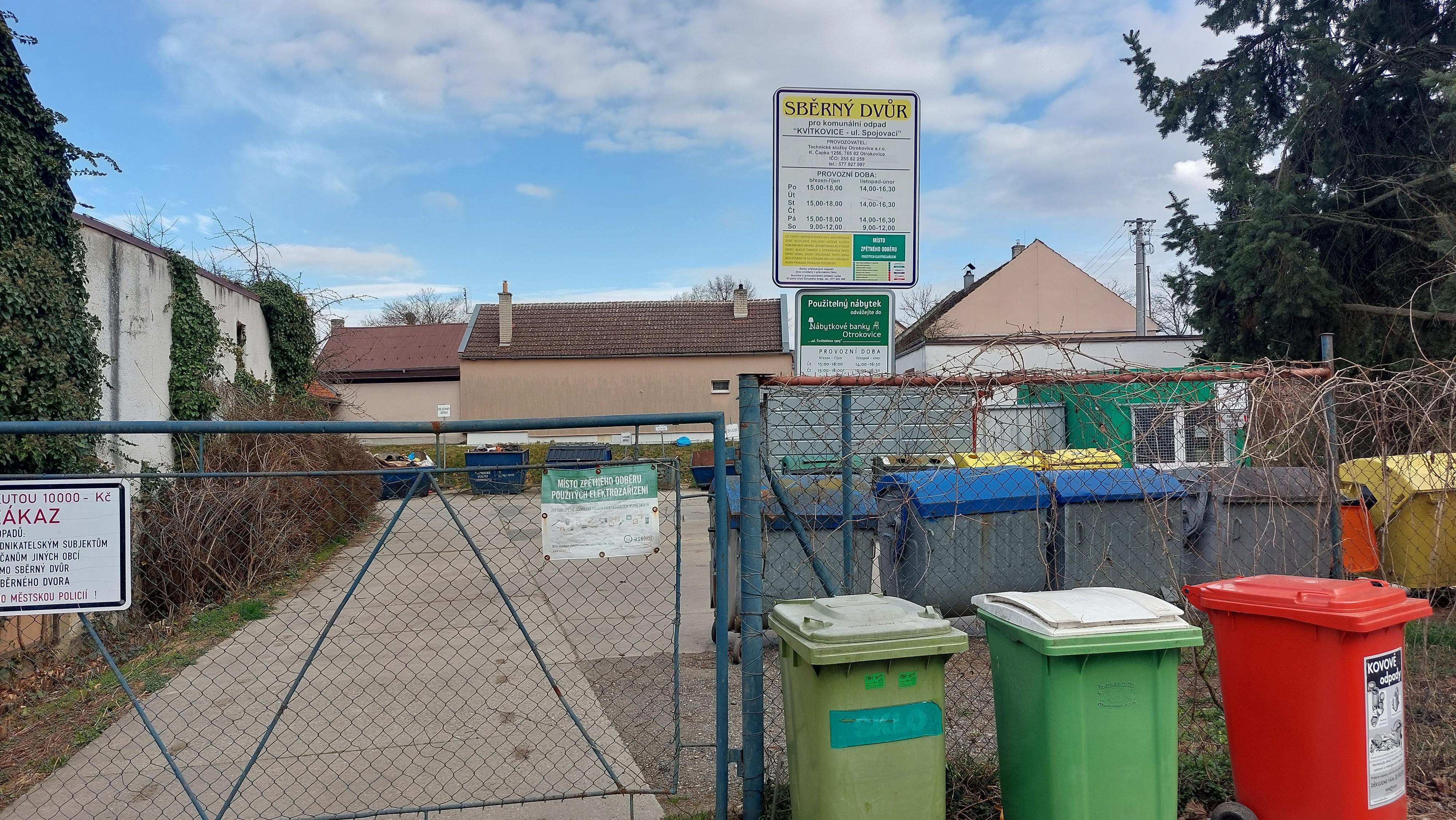 Technické služby Otrokovice - sběrný dvůr