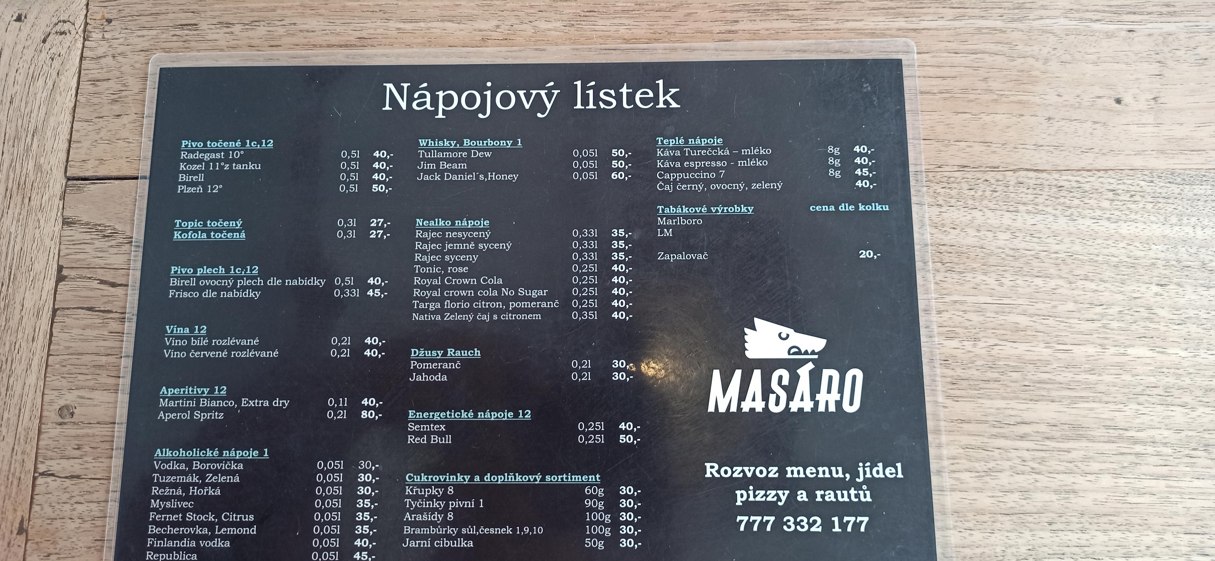 Restaurace a pivnice Masaro foto 3