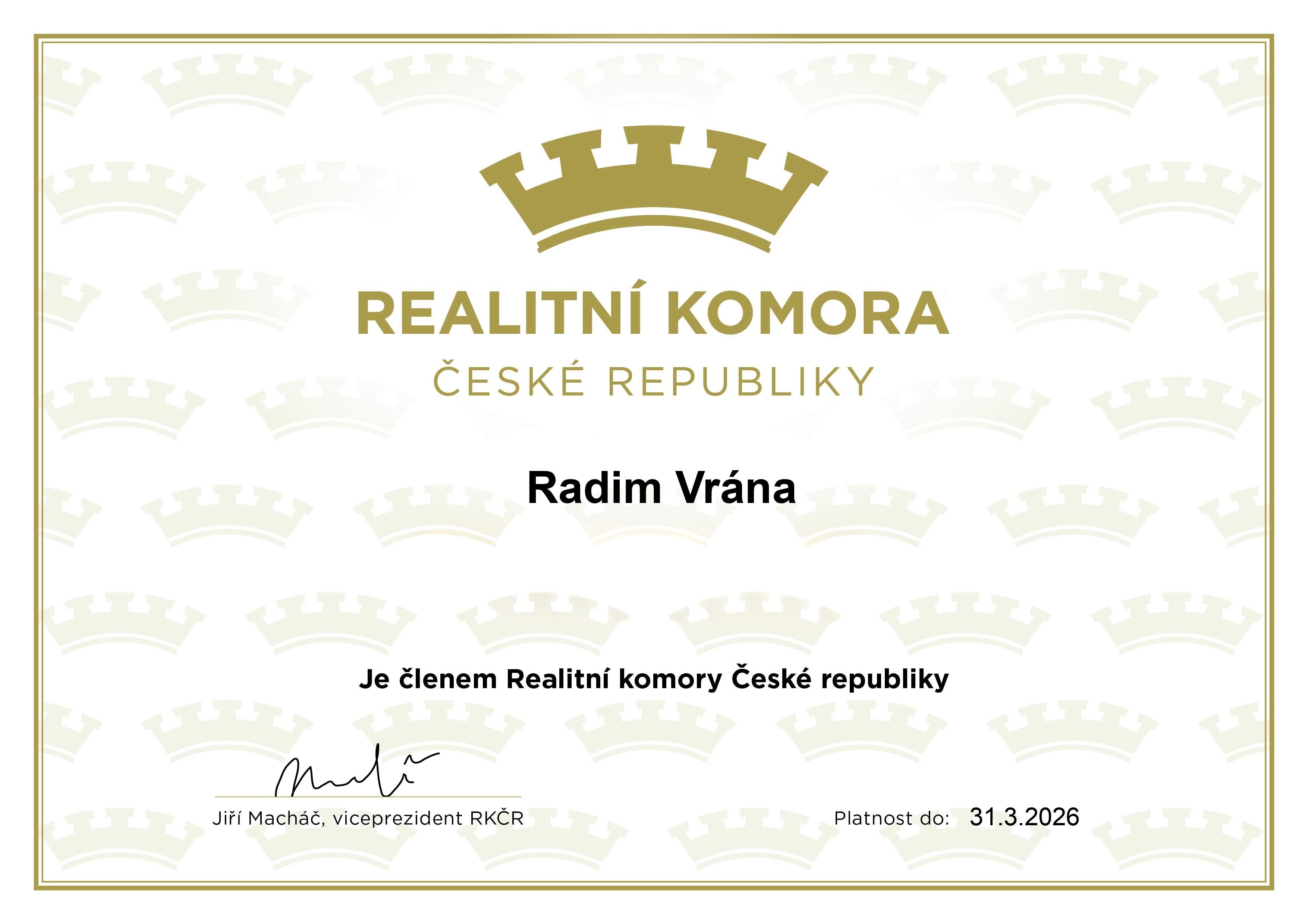 Radim Vrána - realitní makléř foto 3