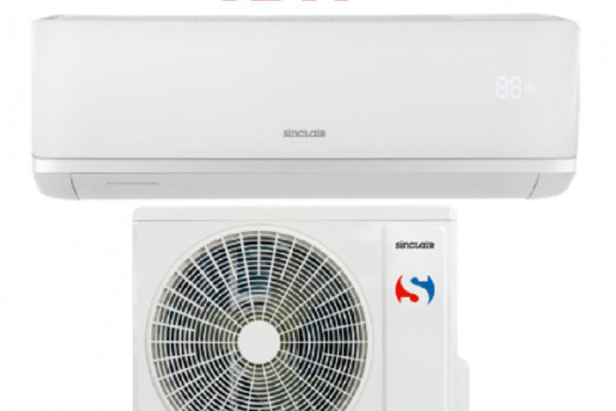 Klimatizace Sinclair 3,2 kW s montáží za 26314 Kč.