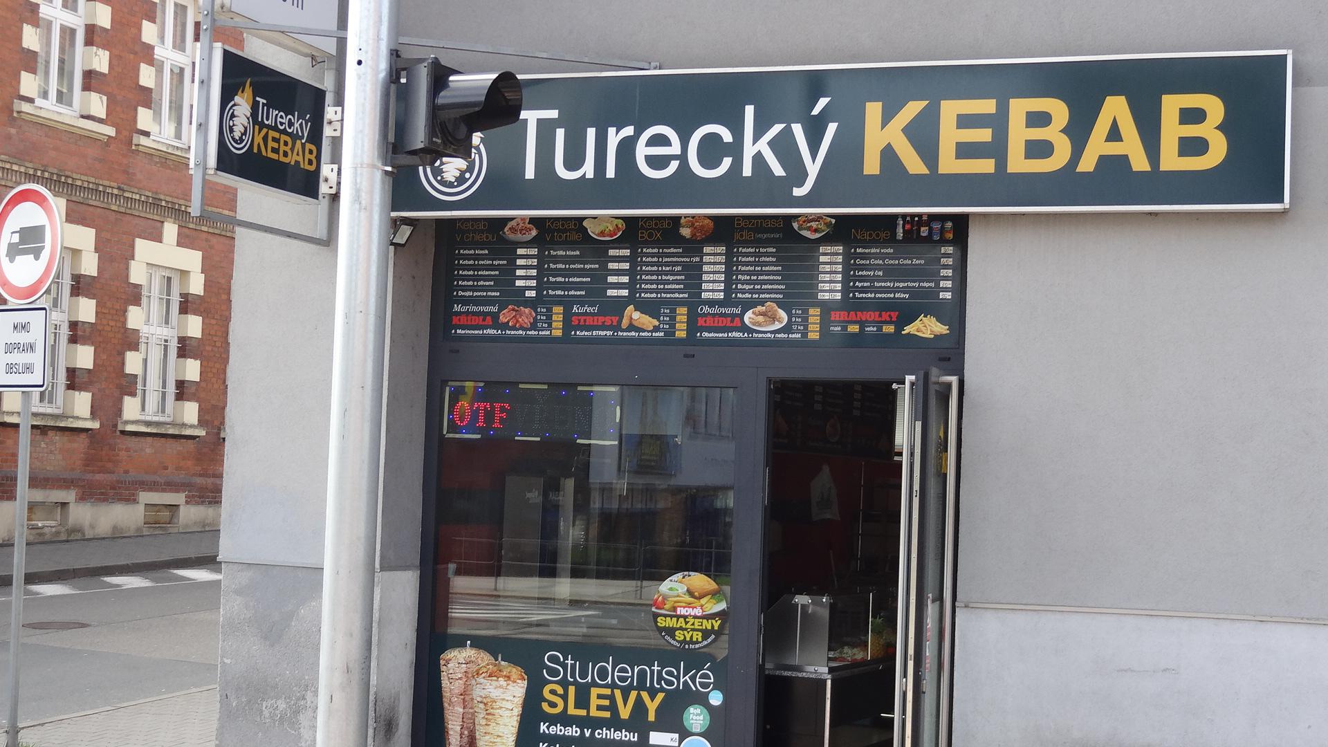 Turecký kebab foto 2