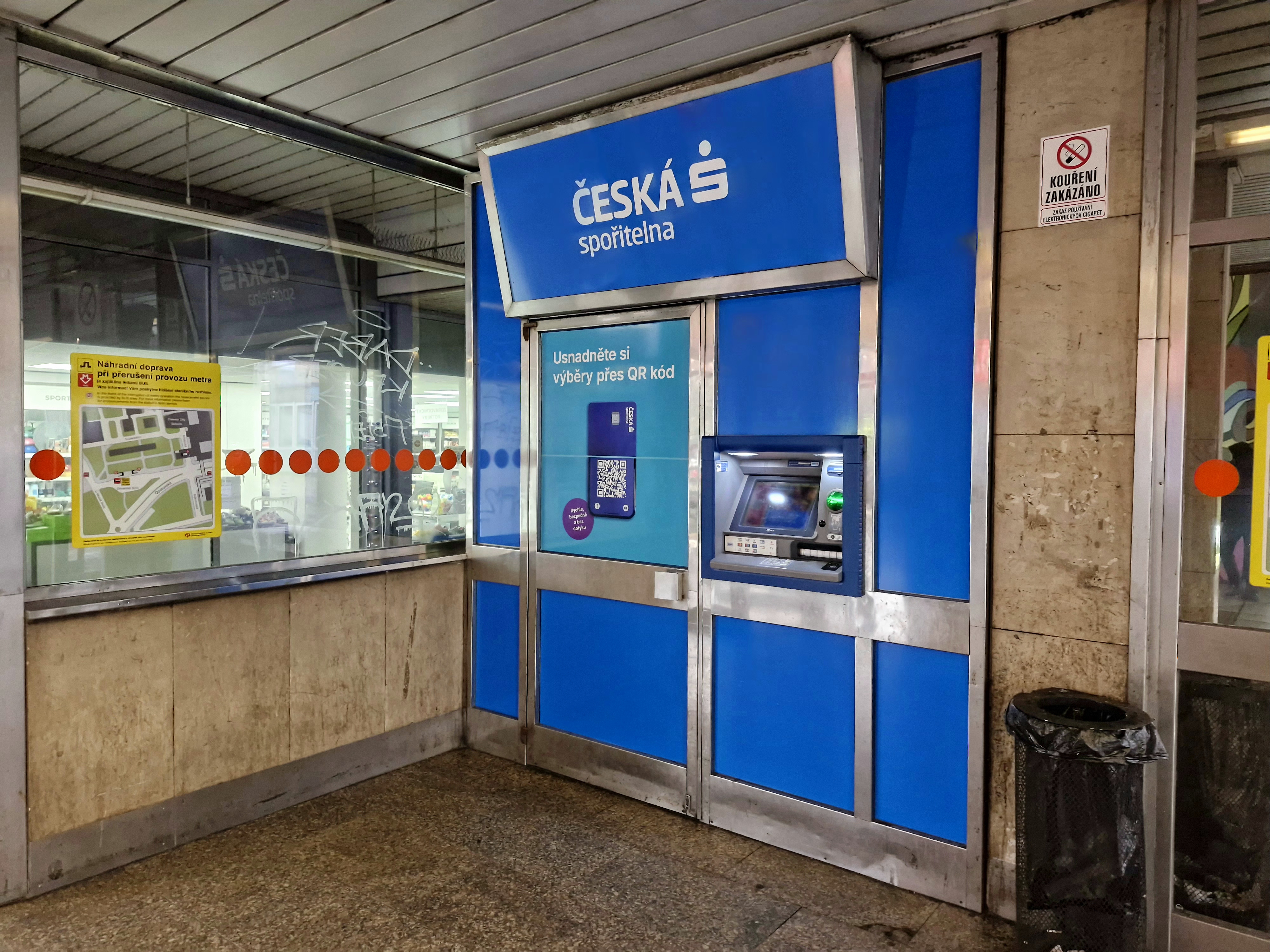 Bankomat České spořitelny