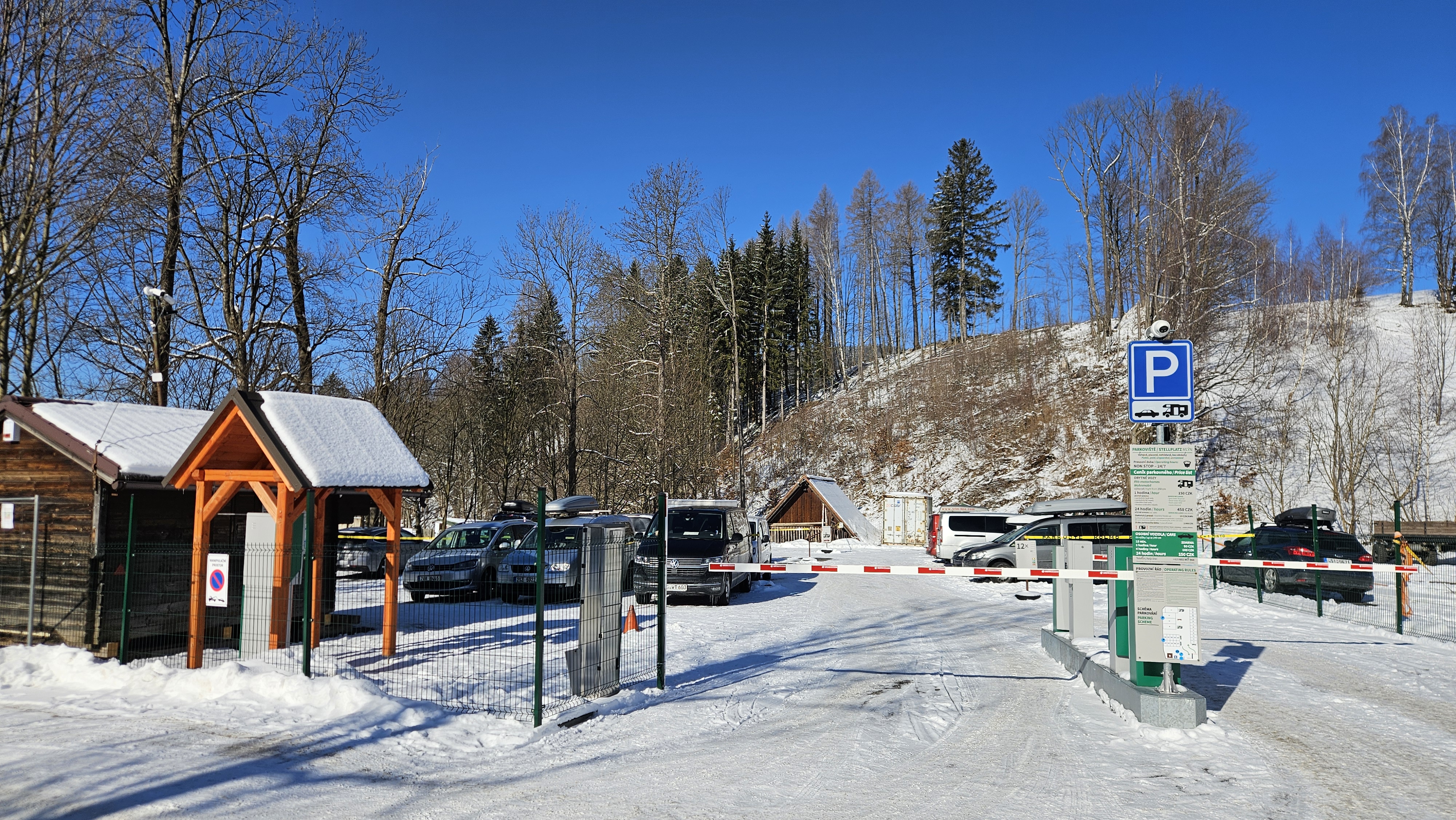 Parkoviště Mlýn foto 3