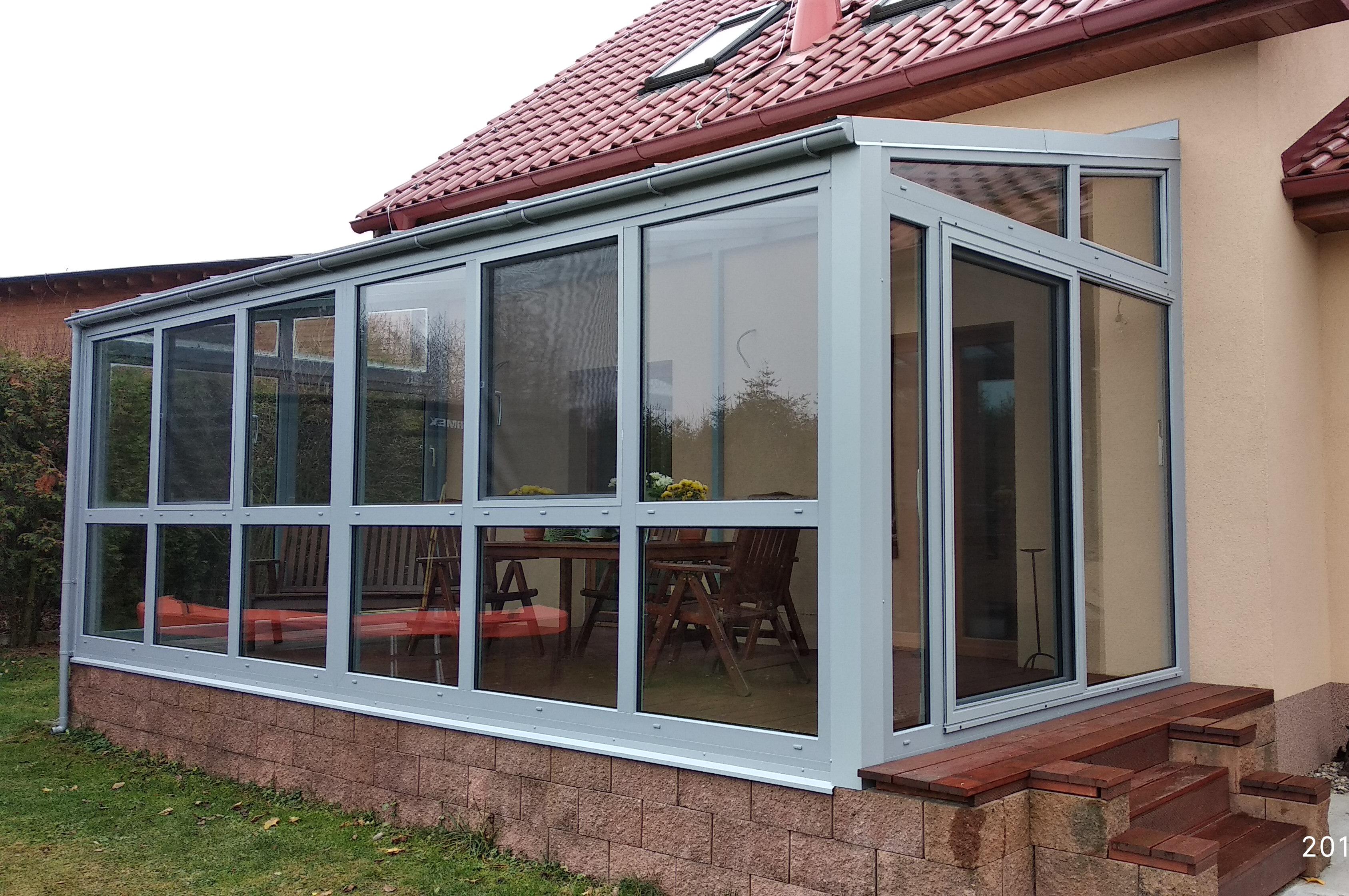 Plastové konstrukce zimní zahrady