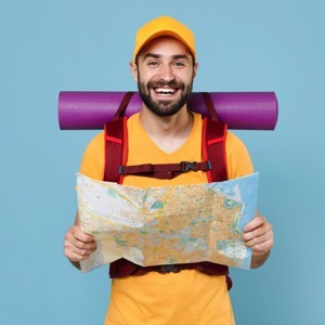 Prodej map, atlasů a průvodců