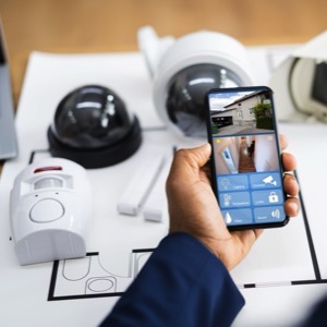 Online sellers of home security systems