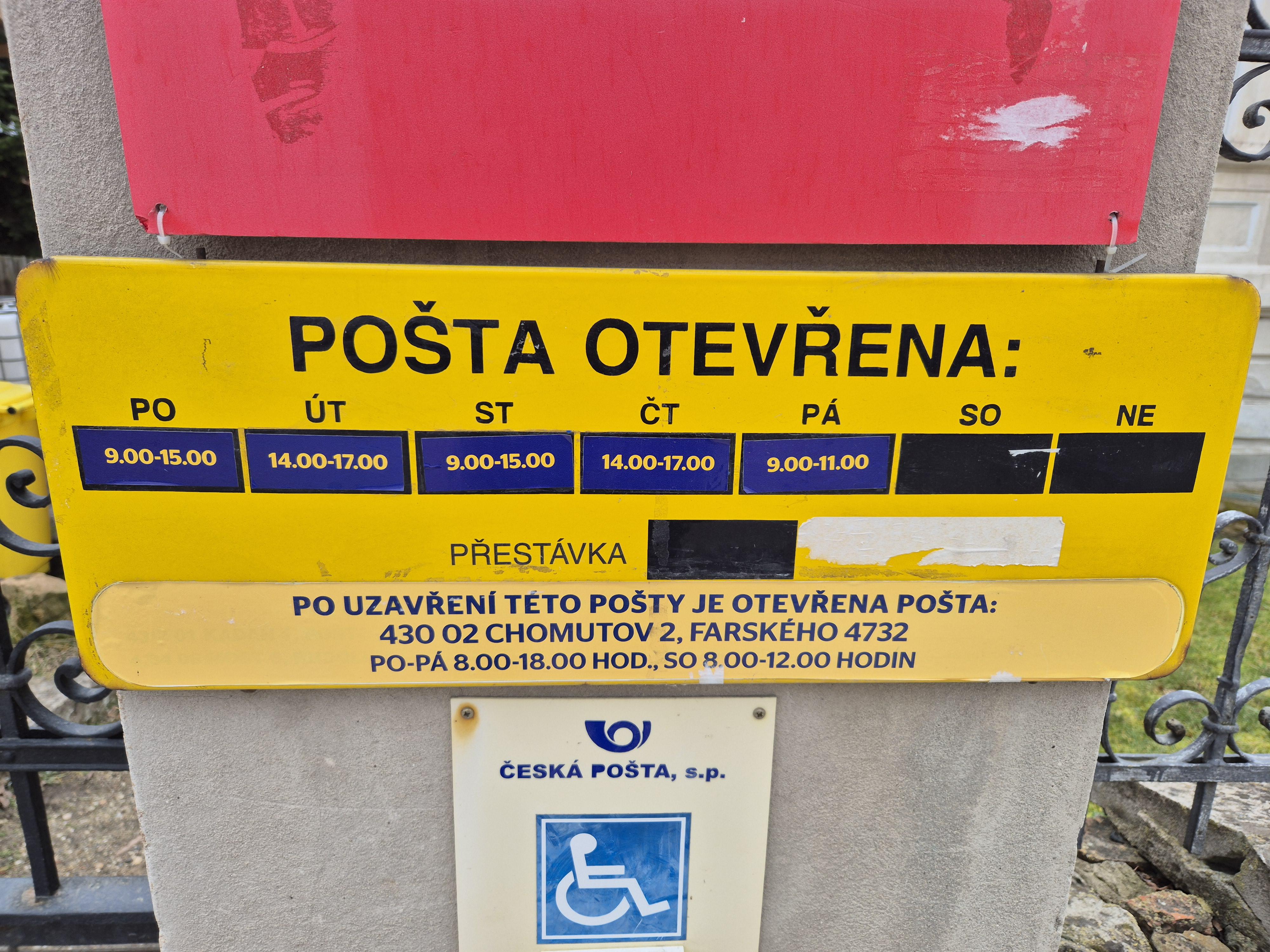 Pošta Radonice u Kadaně foto 3