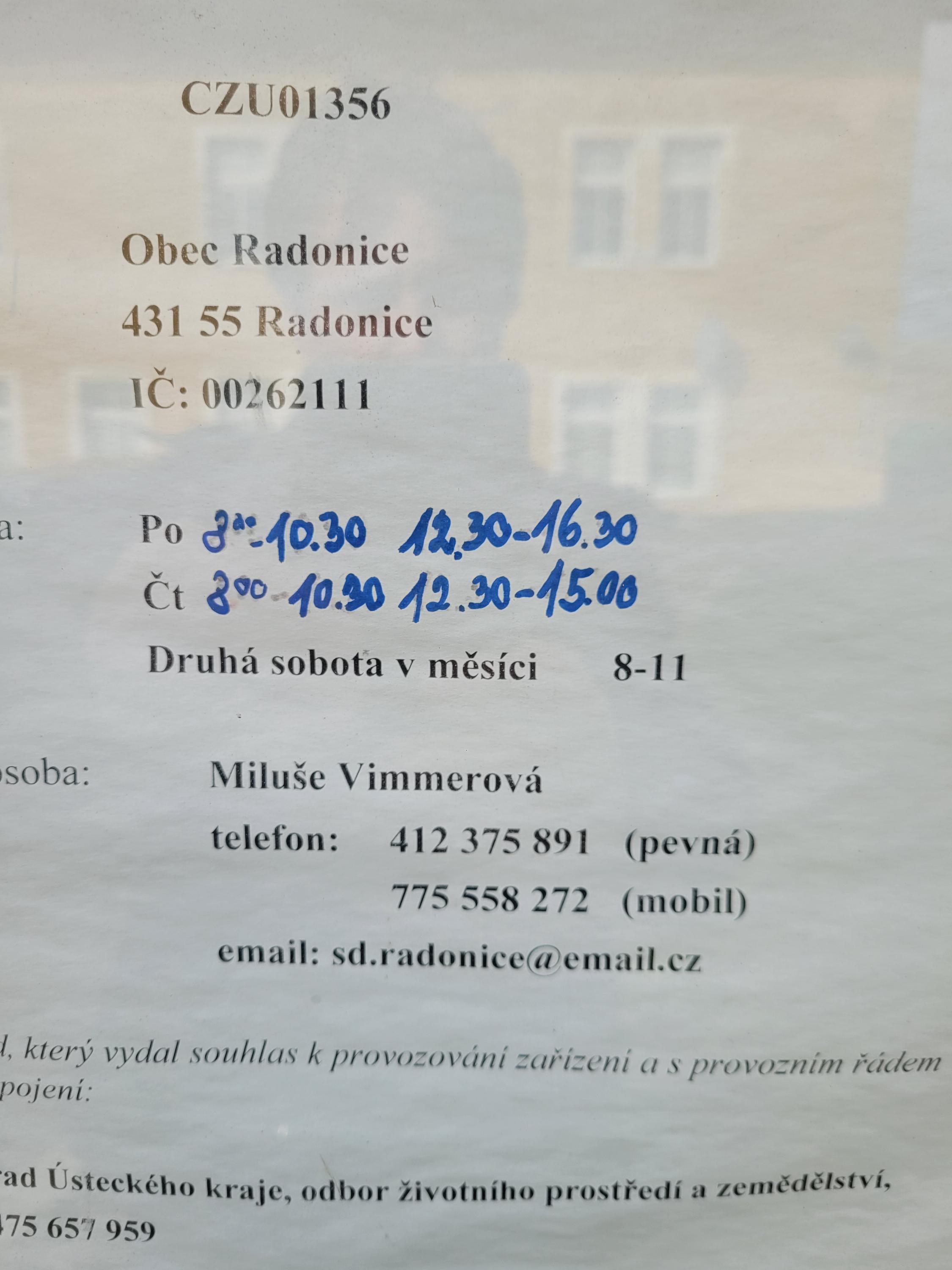 Sběrný dvůr Radonice foto 3
