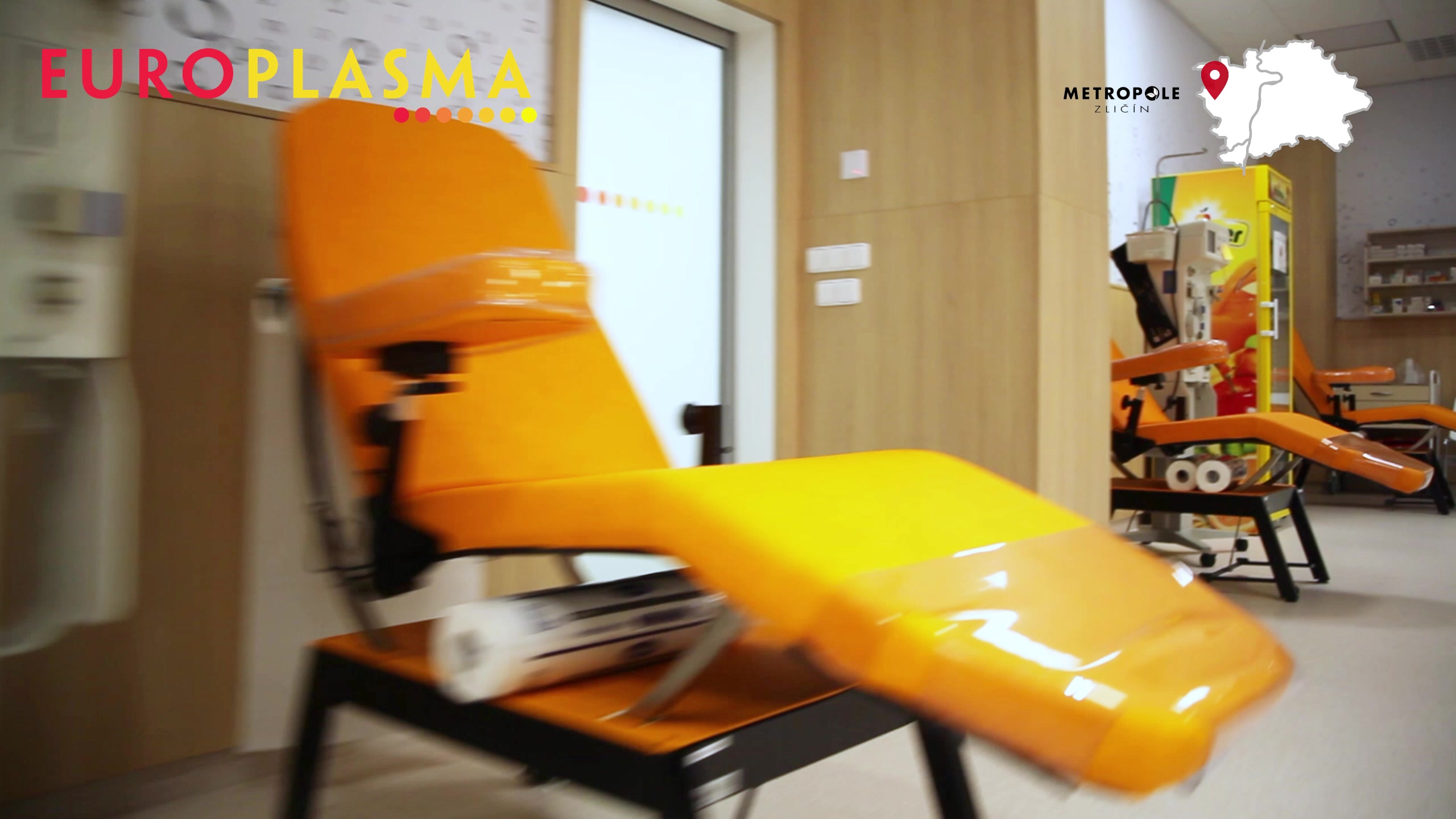 Europlasma Chodov - dárcovské centrum krevní plazmy foto 2 (náhled videa)