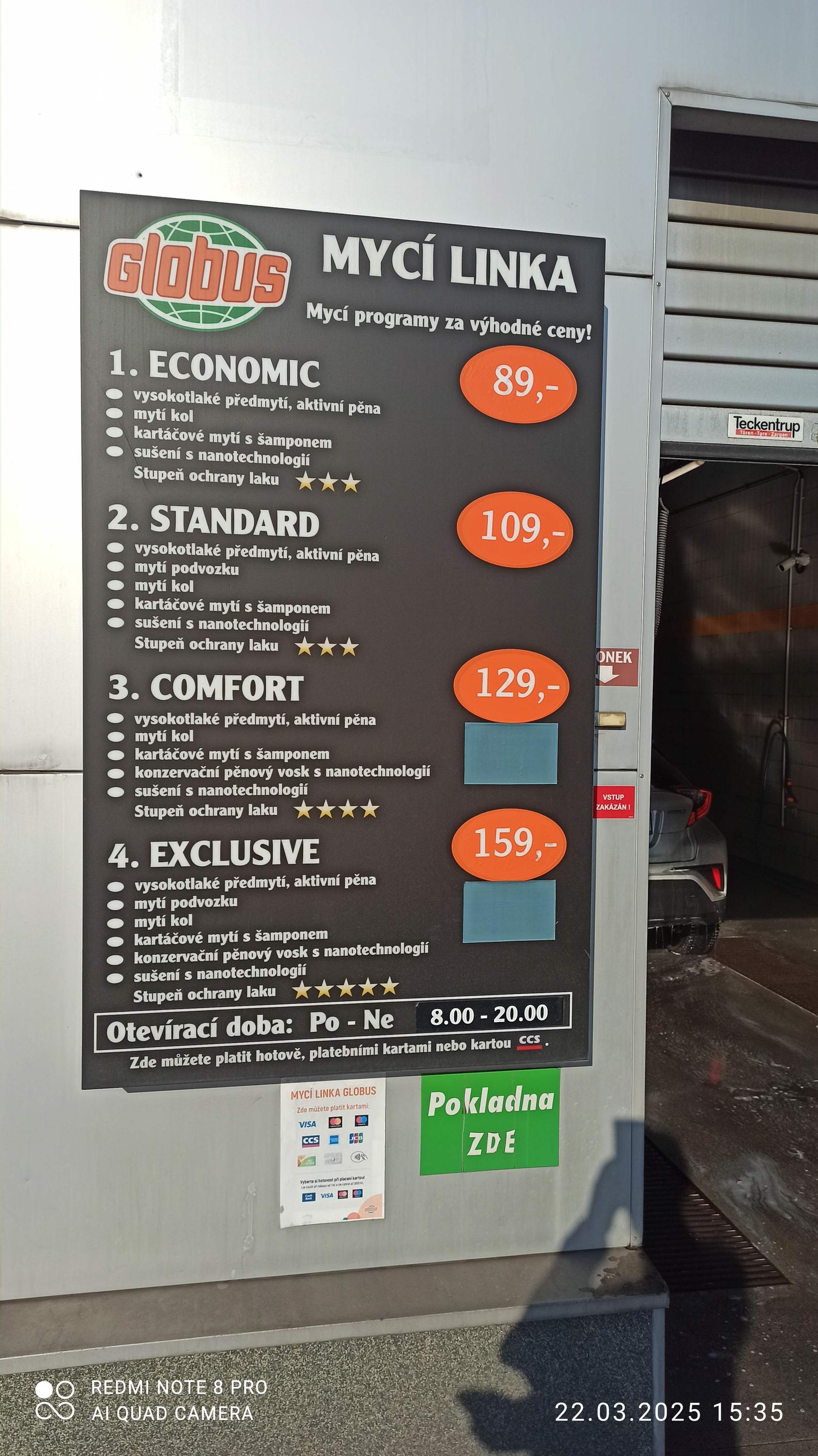 Automyčka Globus foto 2