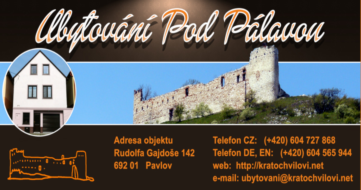 Ubytování Pod Pálavou - Pavlov foto 2