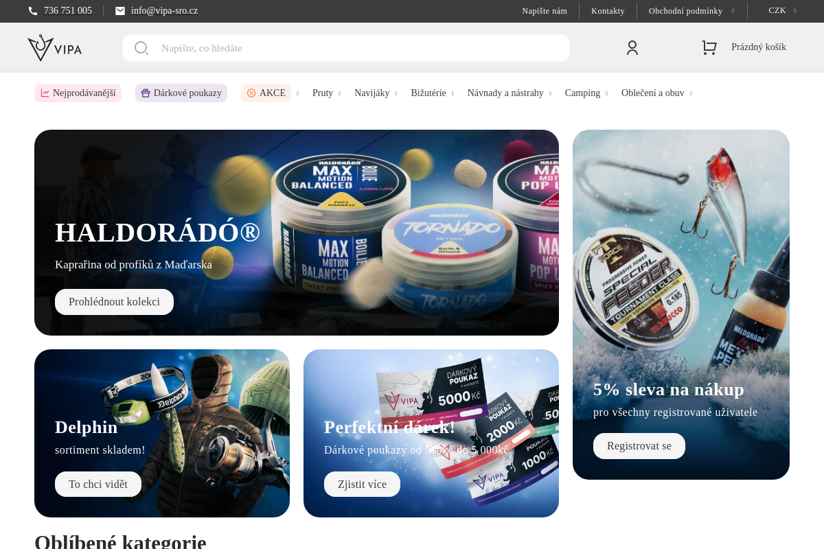 Rybářské potřeby VIPA s.r.o.