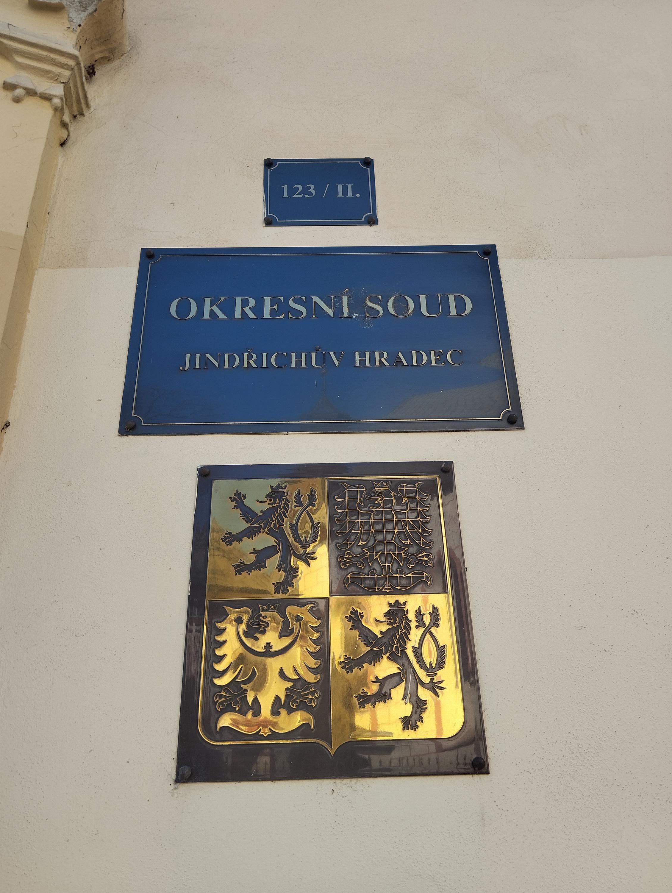 Okresní soud v Jindřichově Hradci foto 2