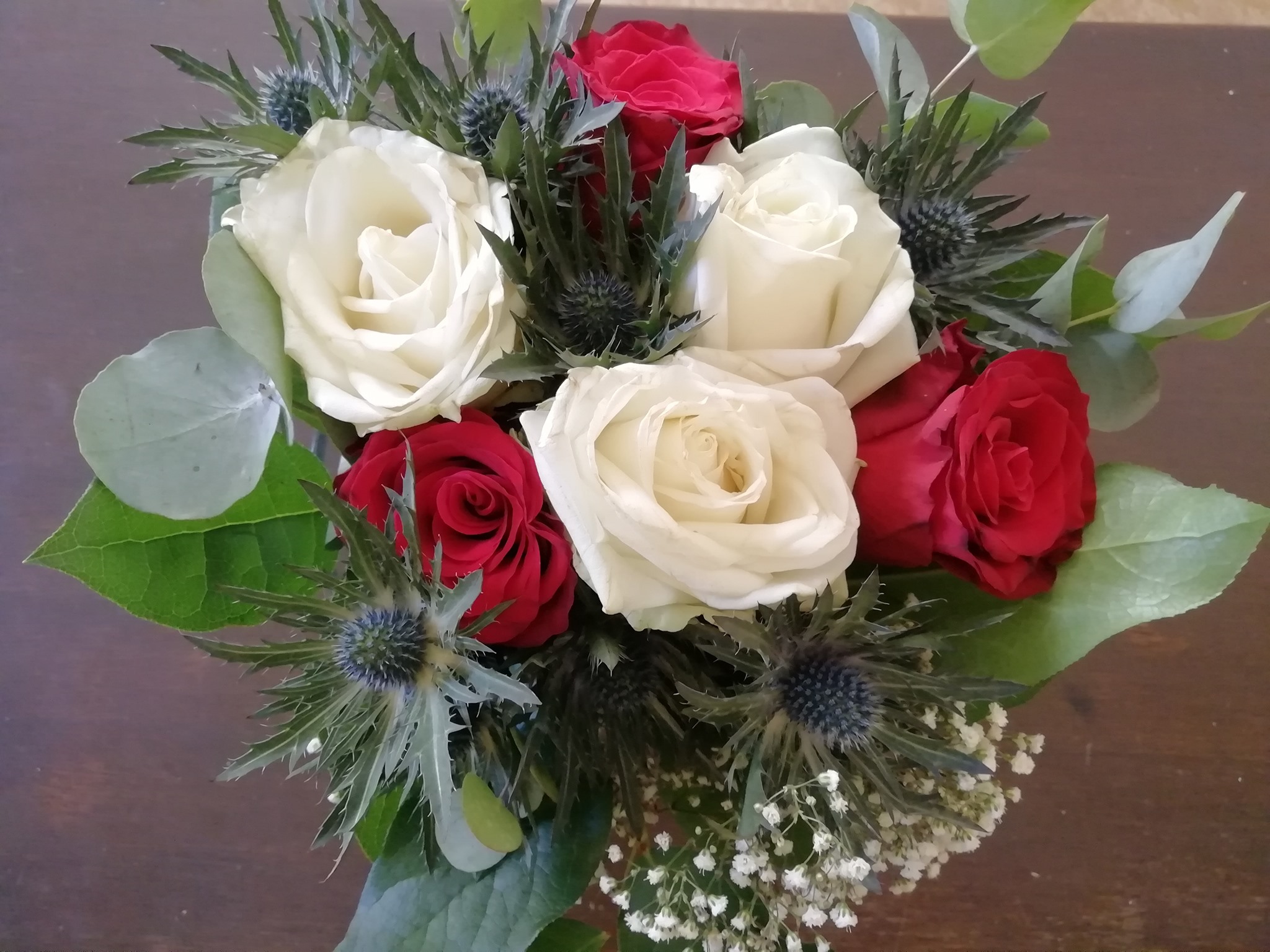 Kytka z nádraží Teplice foto 2