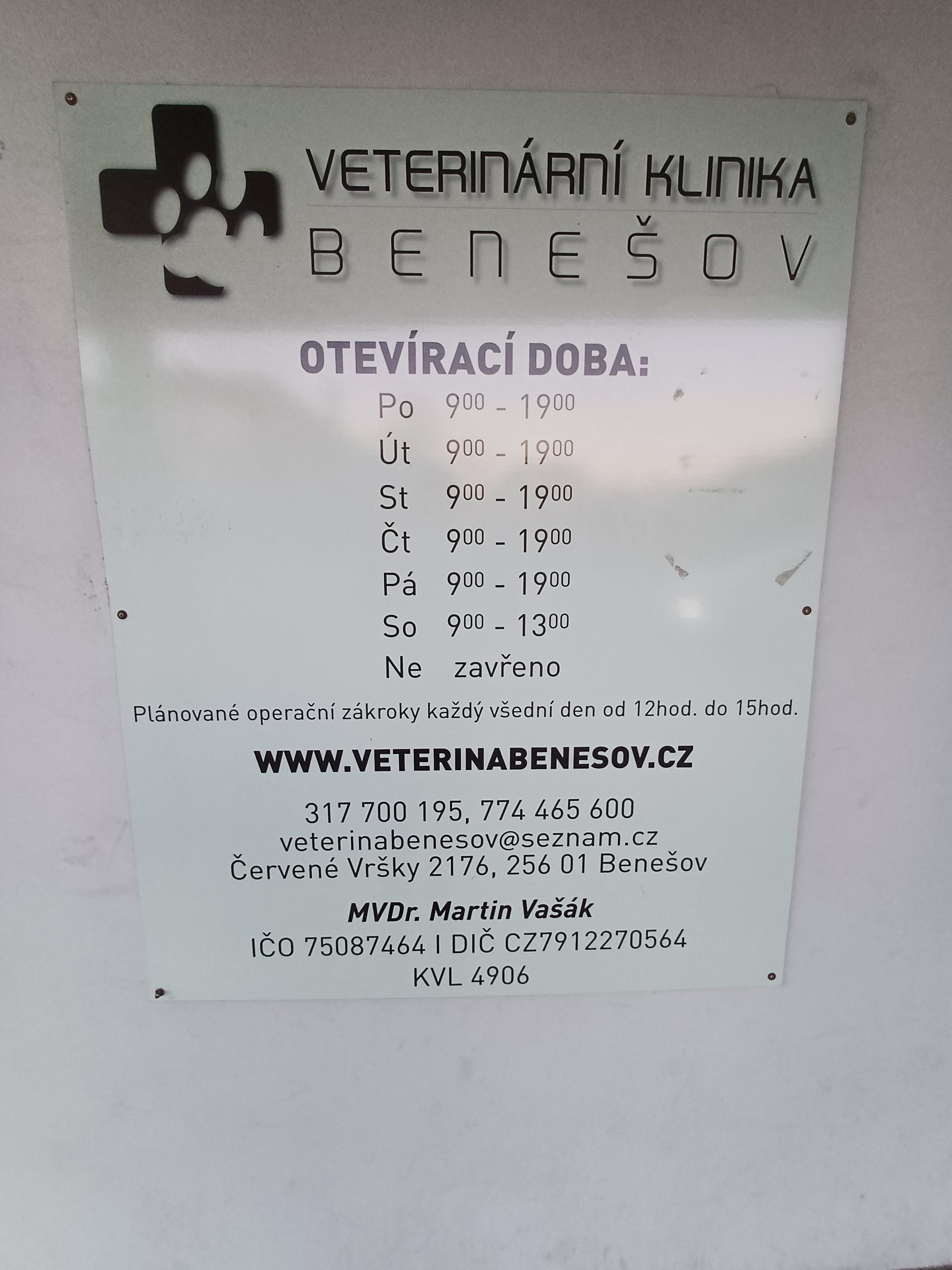 Veterinární klinika Benešov foto 4