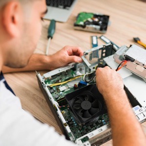 Repair of computer equipment