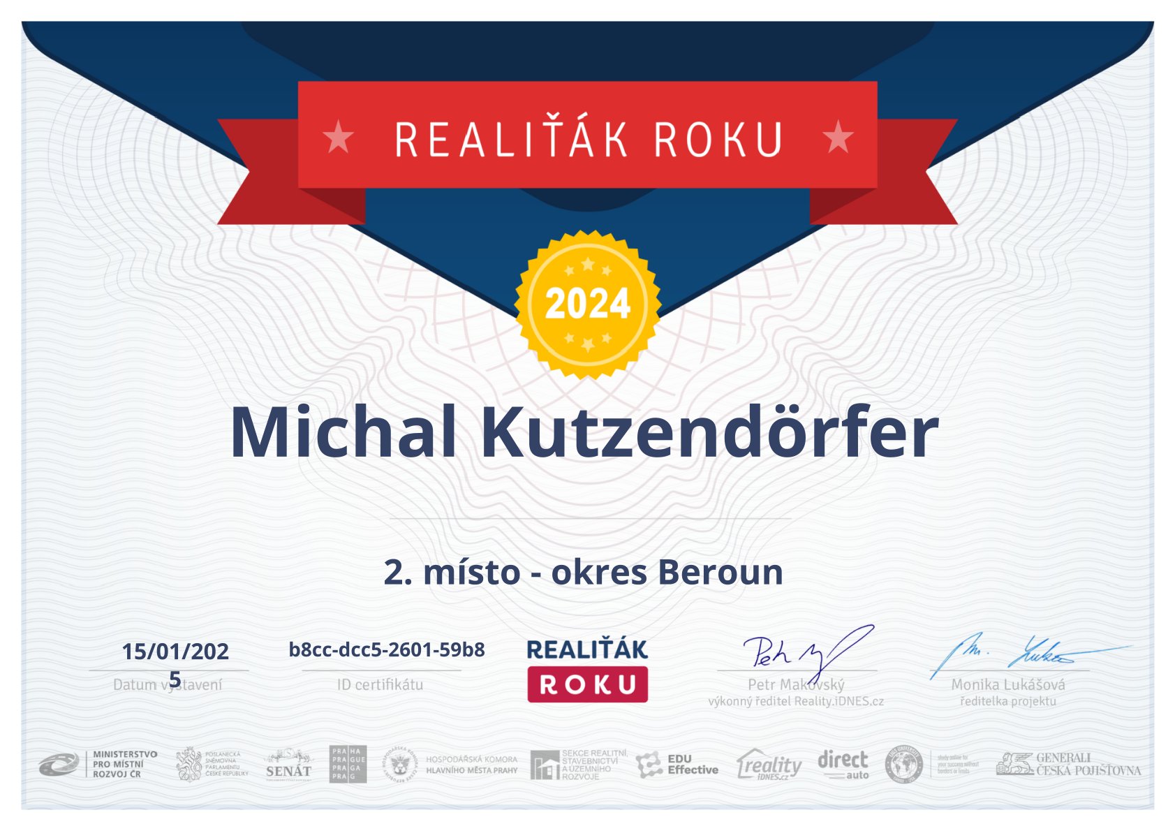 Michal Kutzendörfer, MRE, realitní expert foto 5