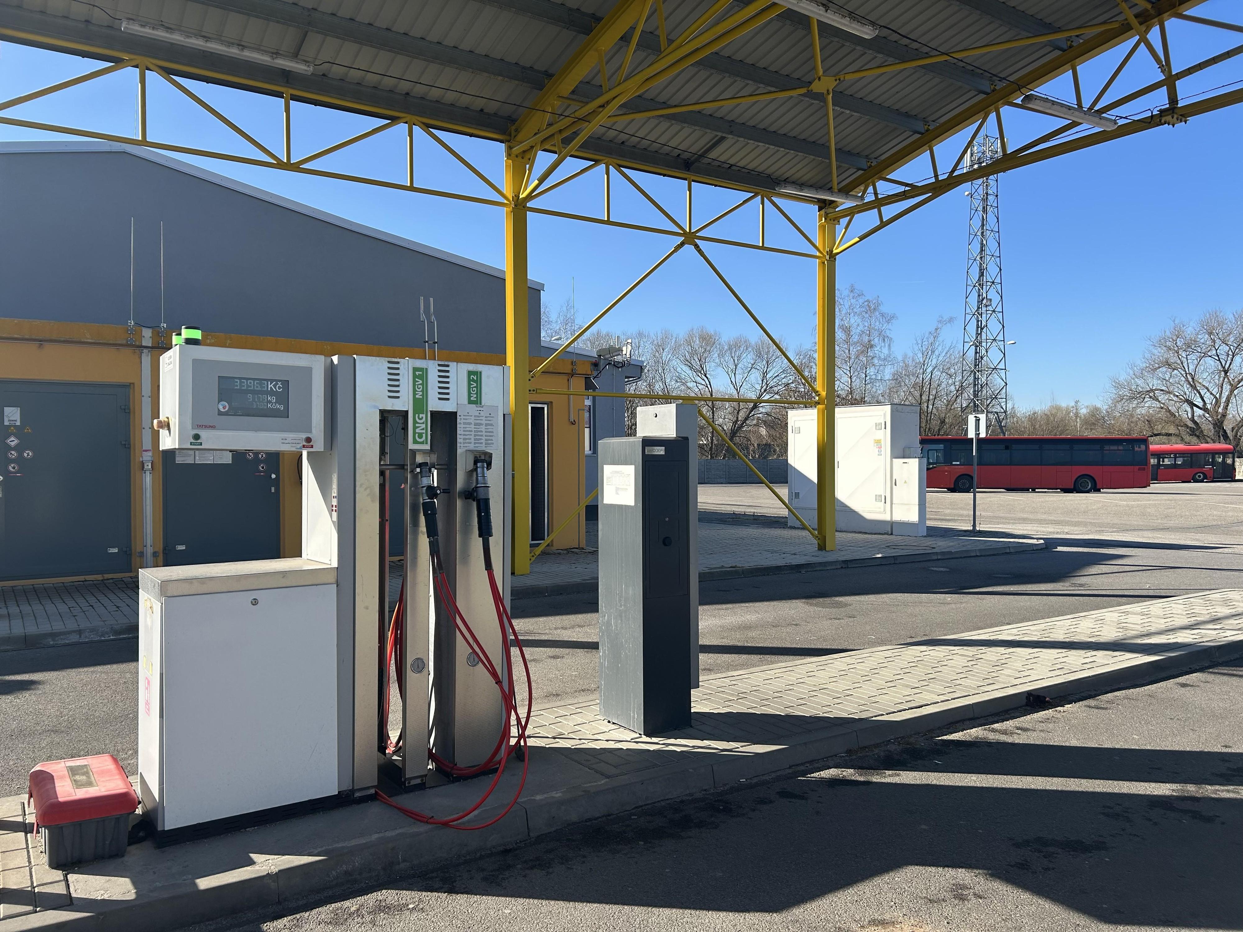Čerpací stanice CNG - DPMCB foto 2