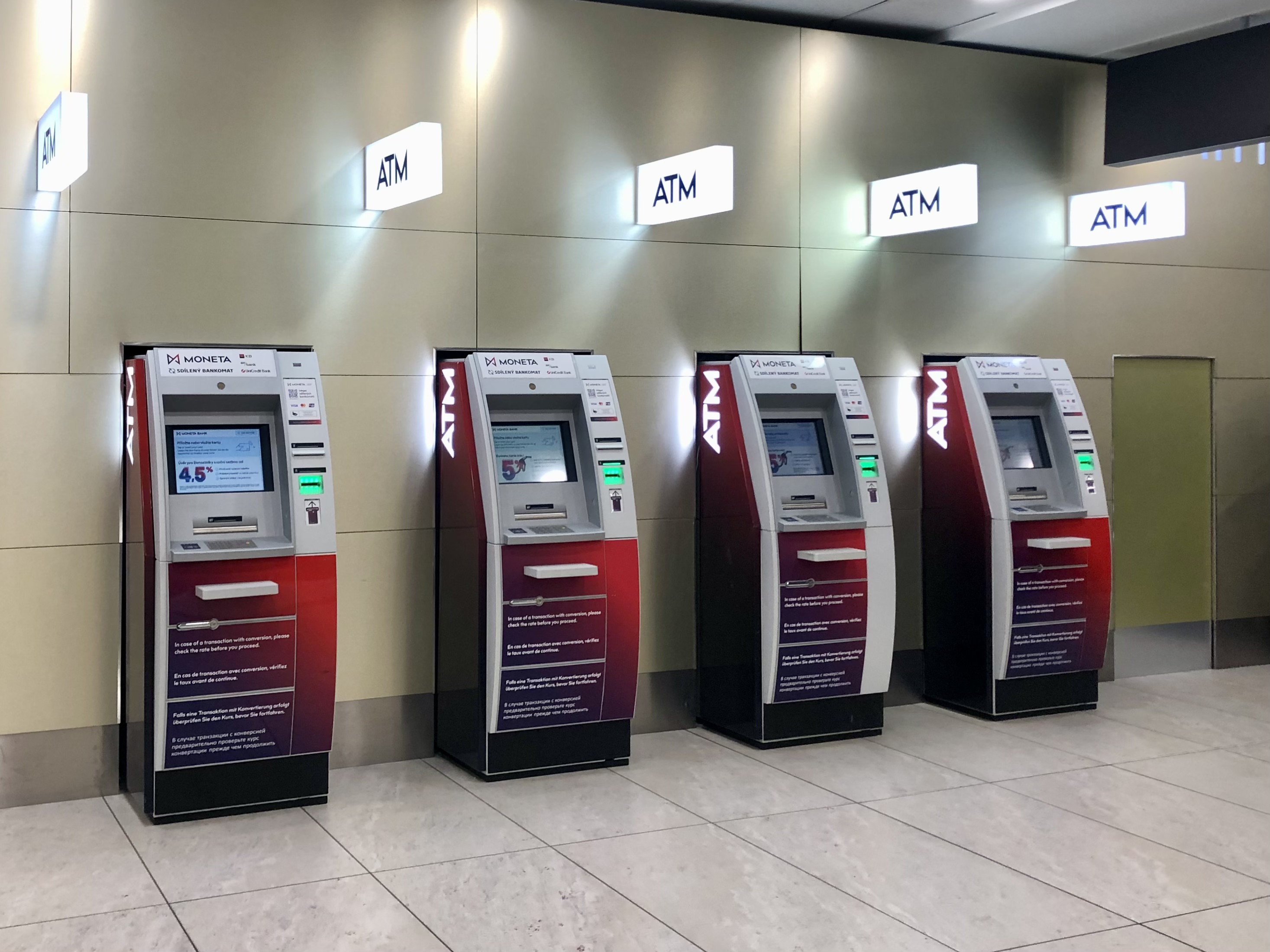 Bankomat MONETA Money Bank