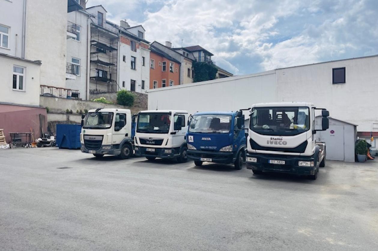 Odpady Pokorný: Směs 6 m³ – stavební materiál