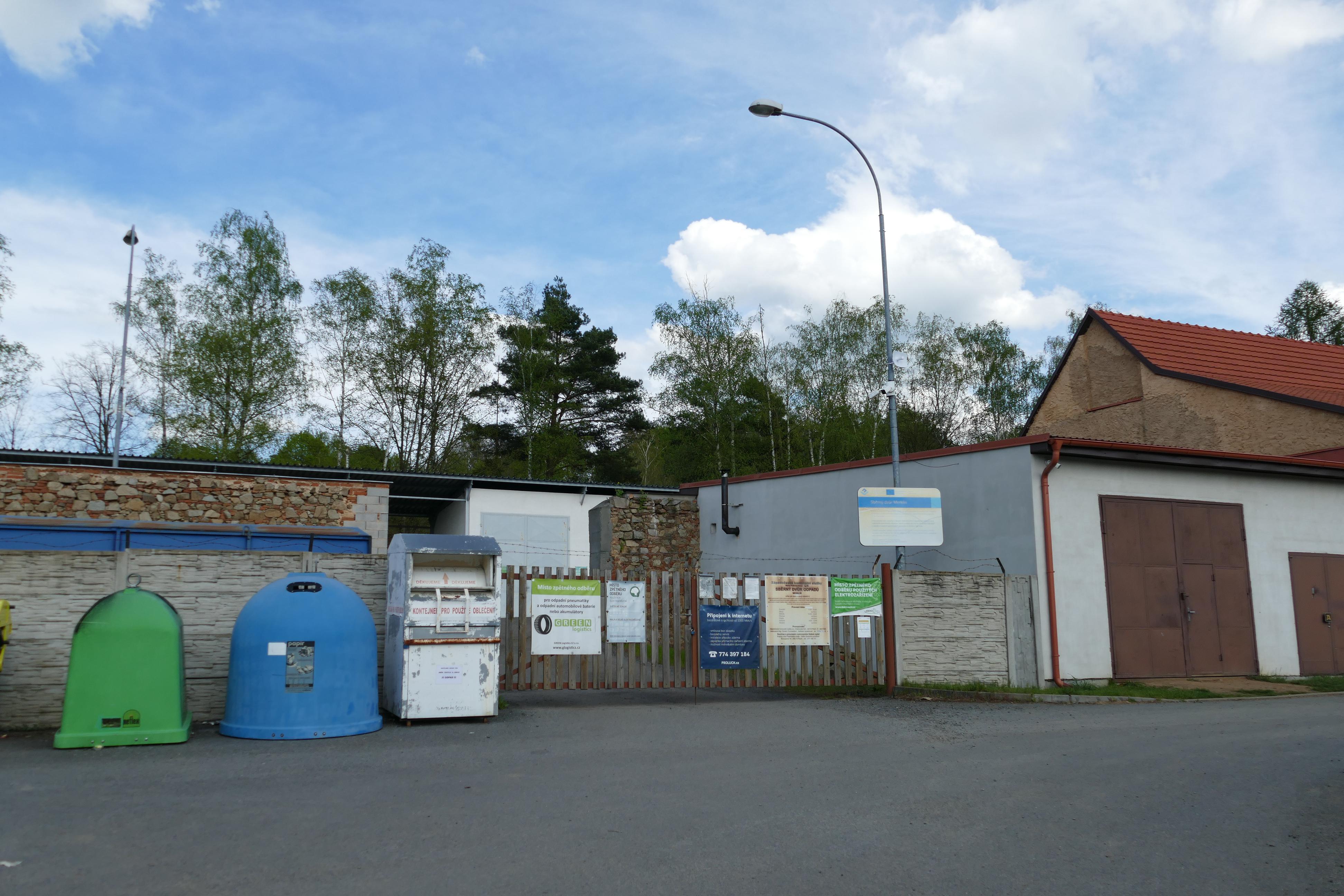 Sběrný dvůr Merklín