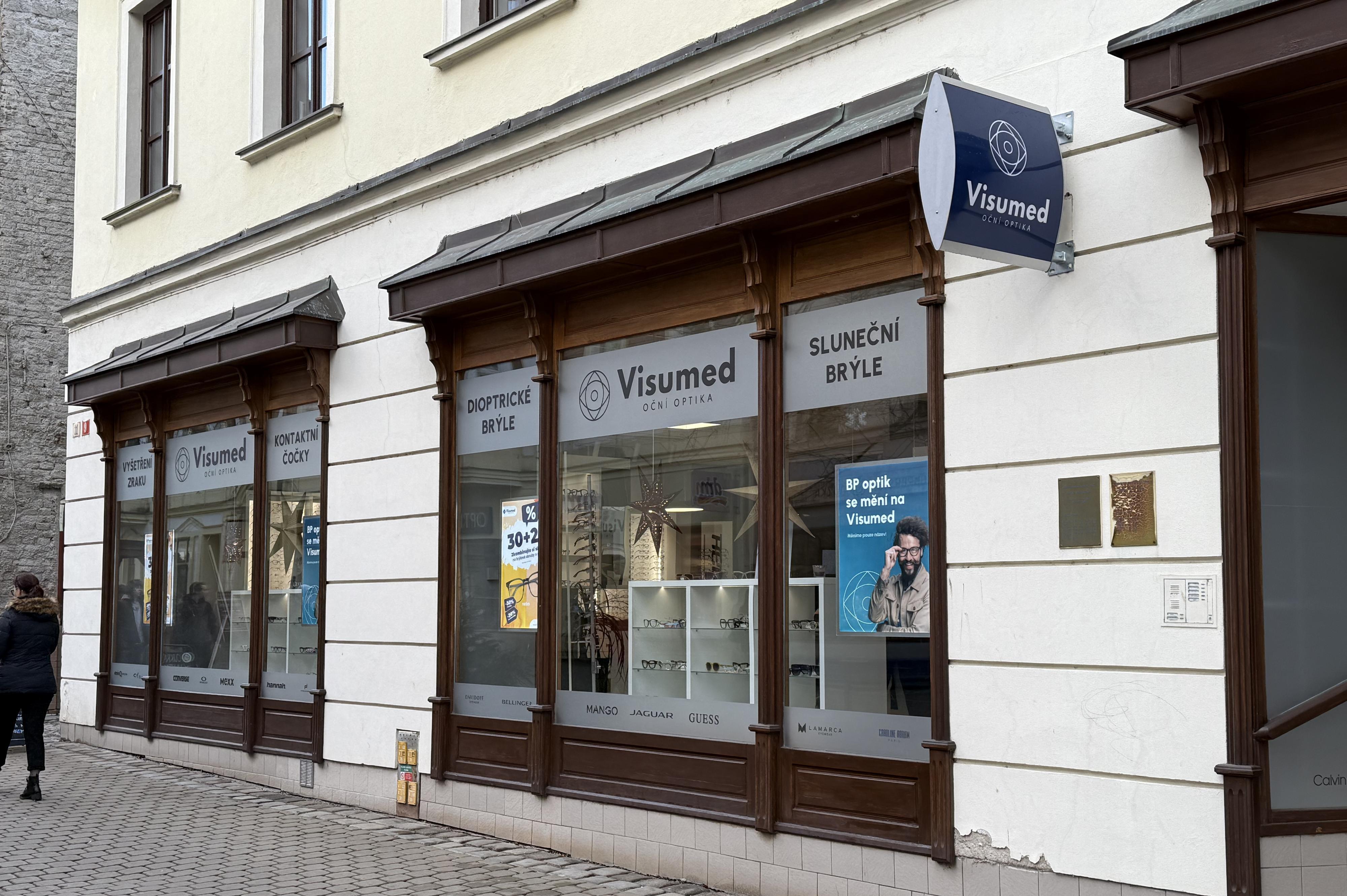 Oční optika Visumed