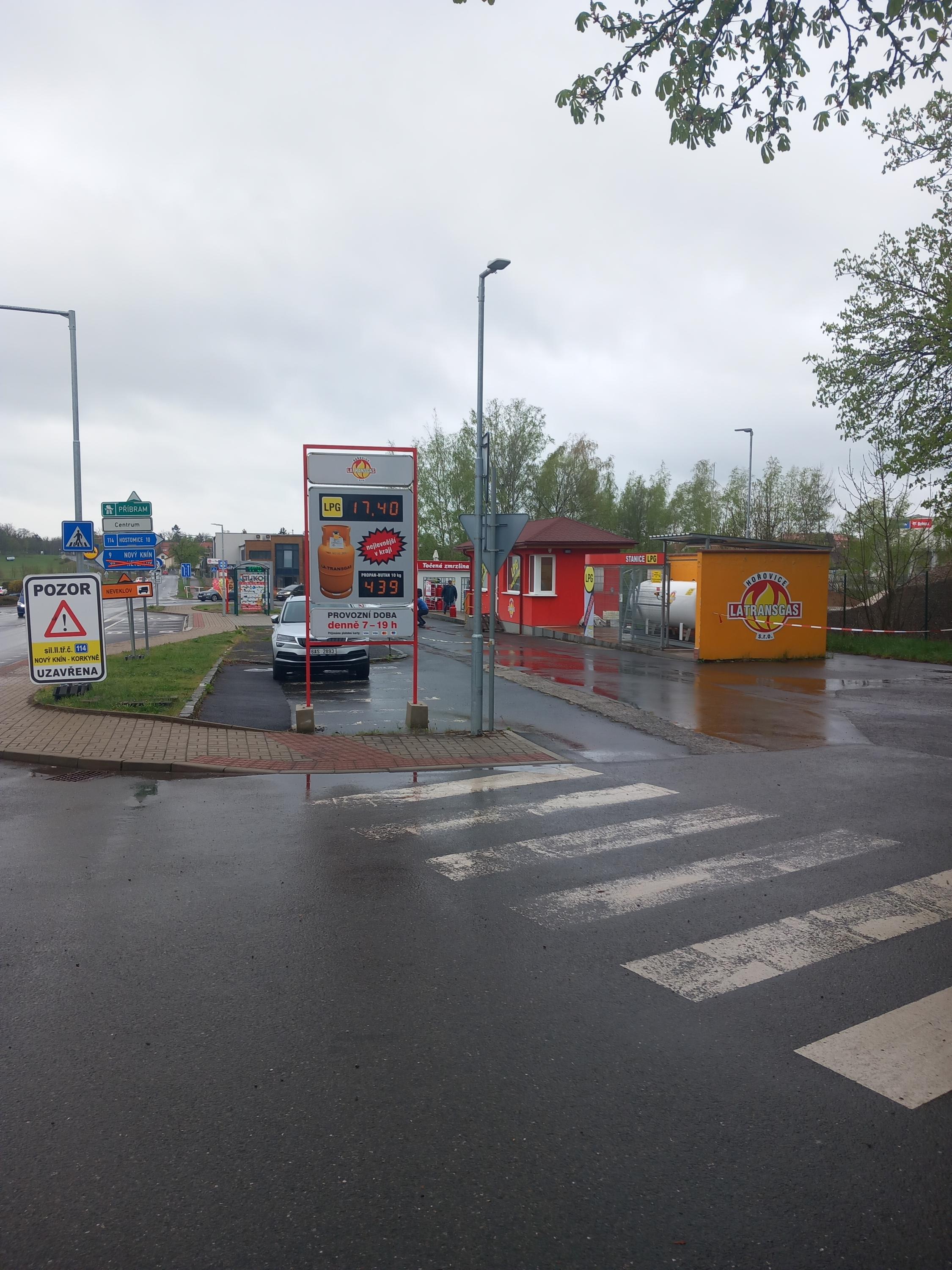 LPG stanice Dobříš