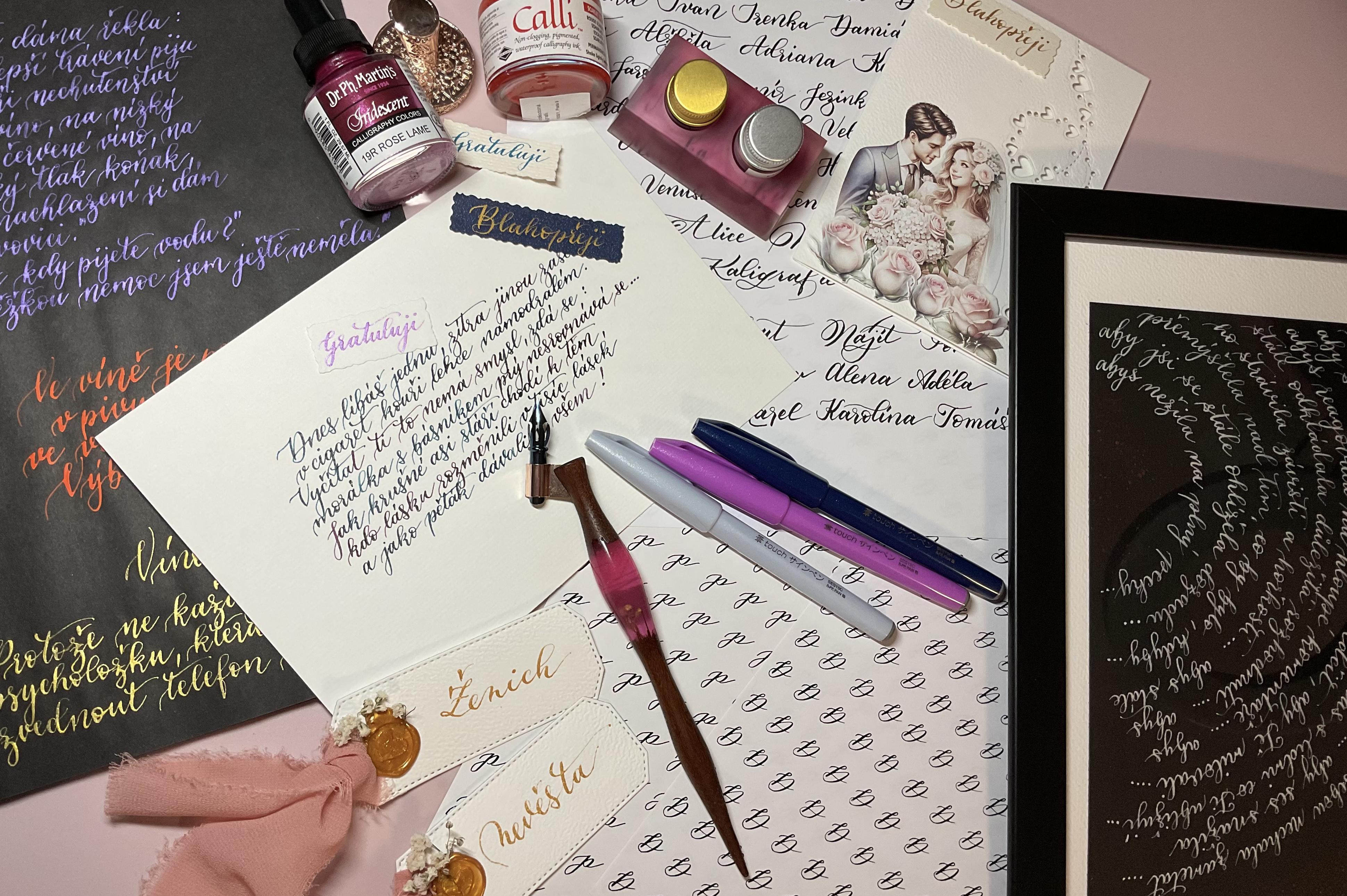 Krásné psaní - Romana Holíková