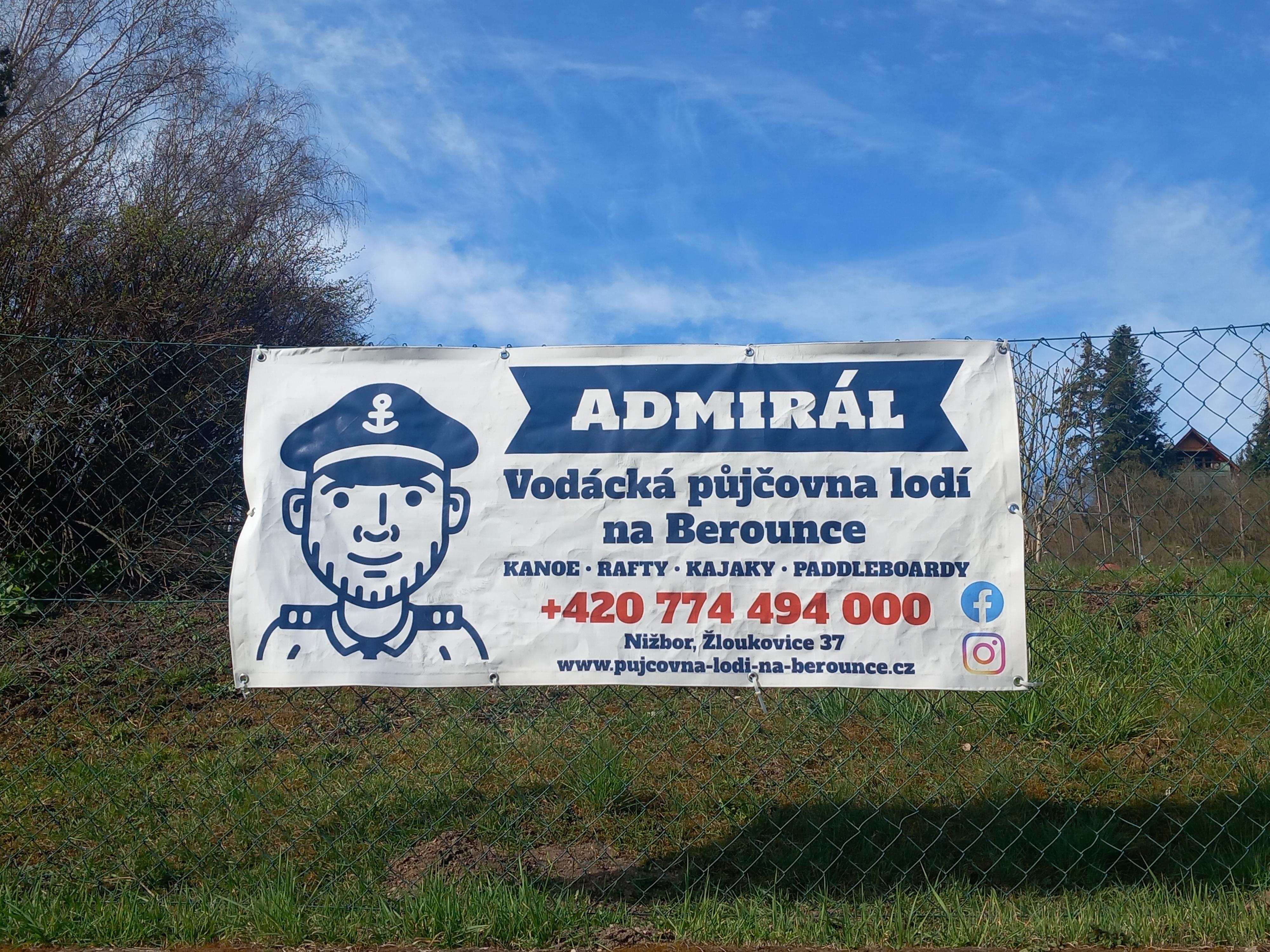 Půjčovna lodí Admirál Berounka foto 3