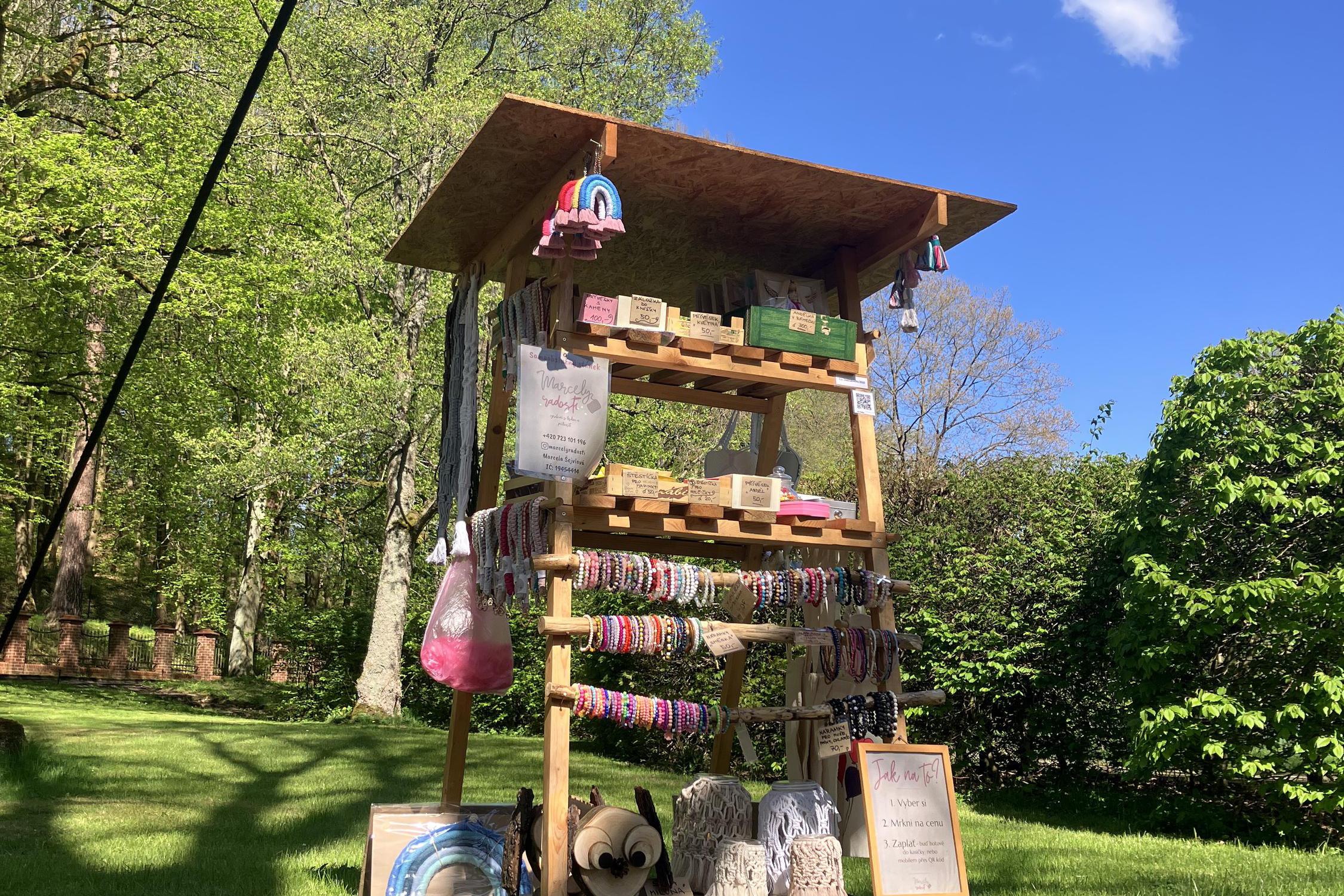 Samoobslužný stánek Marcely Radosti