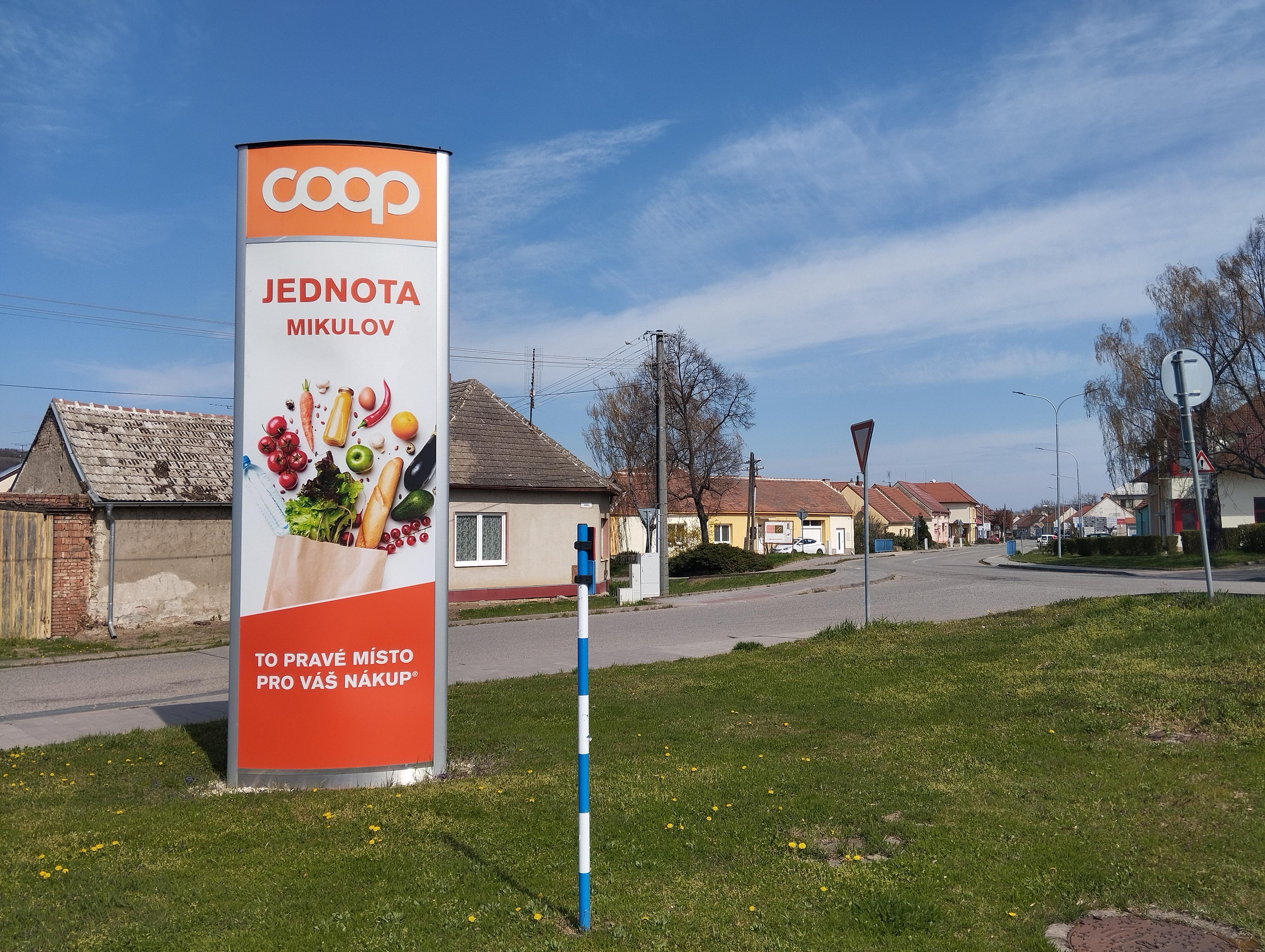 COOP - Jednota, spotřební družstvo v Mikulově