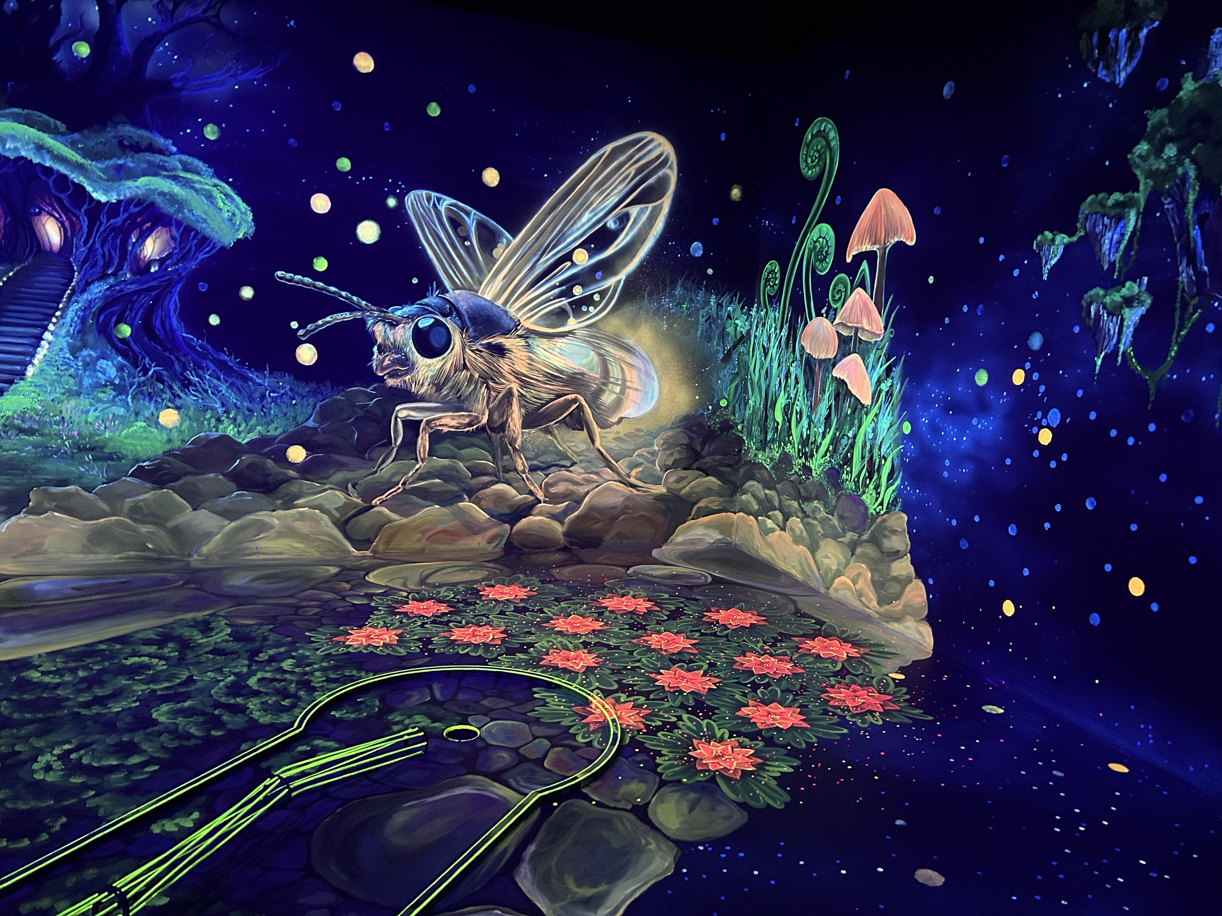 3D Black Light Minigolf foto 6