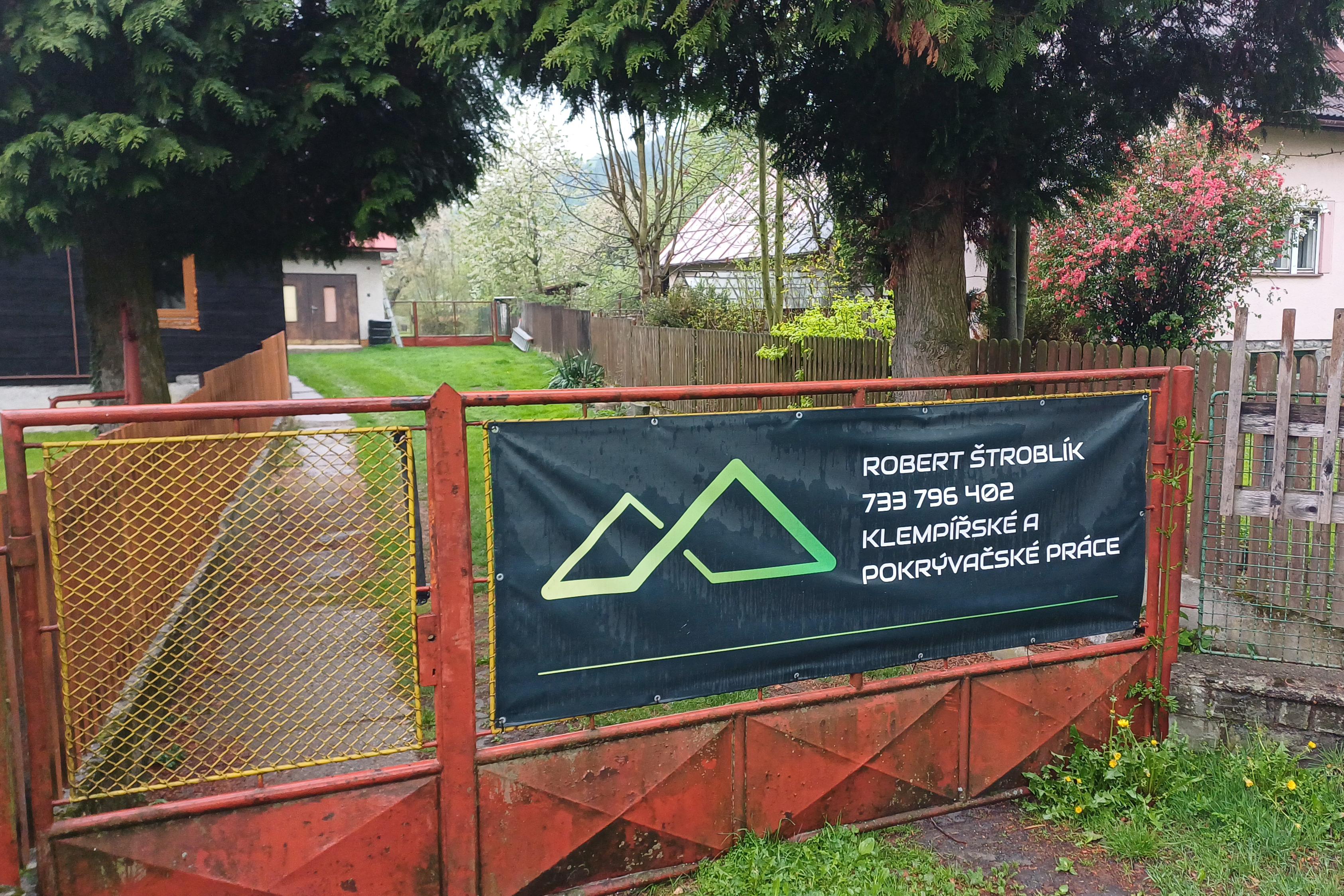 Pokrývačské a klempířské práce Robert Štroblík