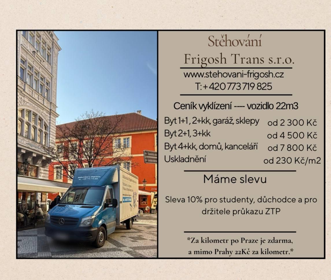 Stěhování Frigosh Trans s.r.o. foto 3