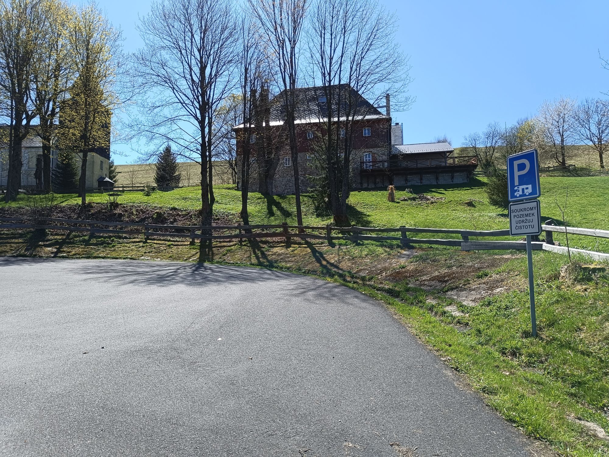 Parkování pro obytná auta Moldava