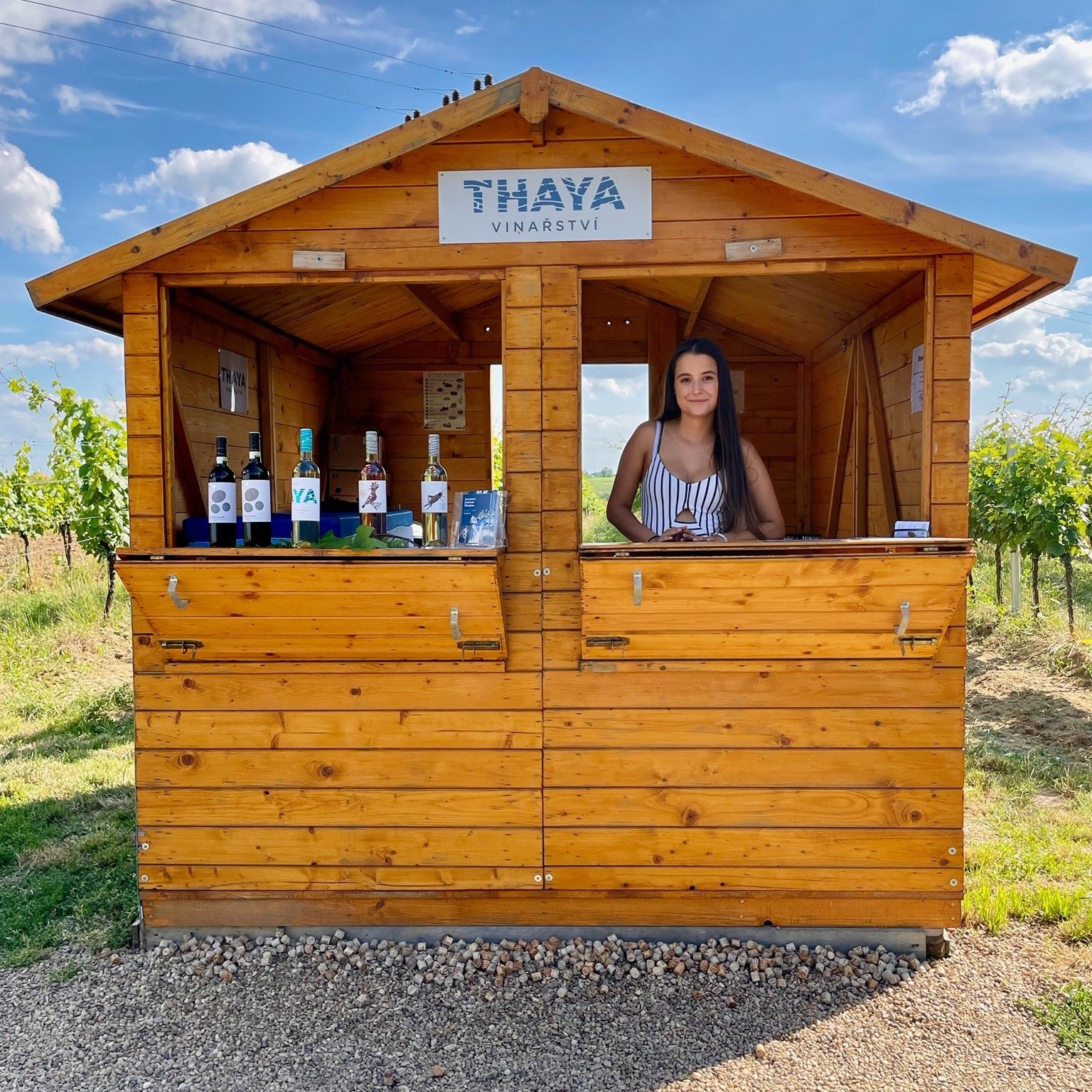 Degustační stánek Thaya vinařství