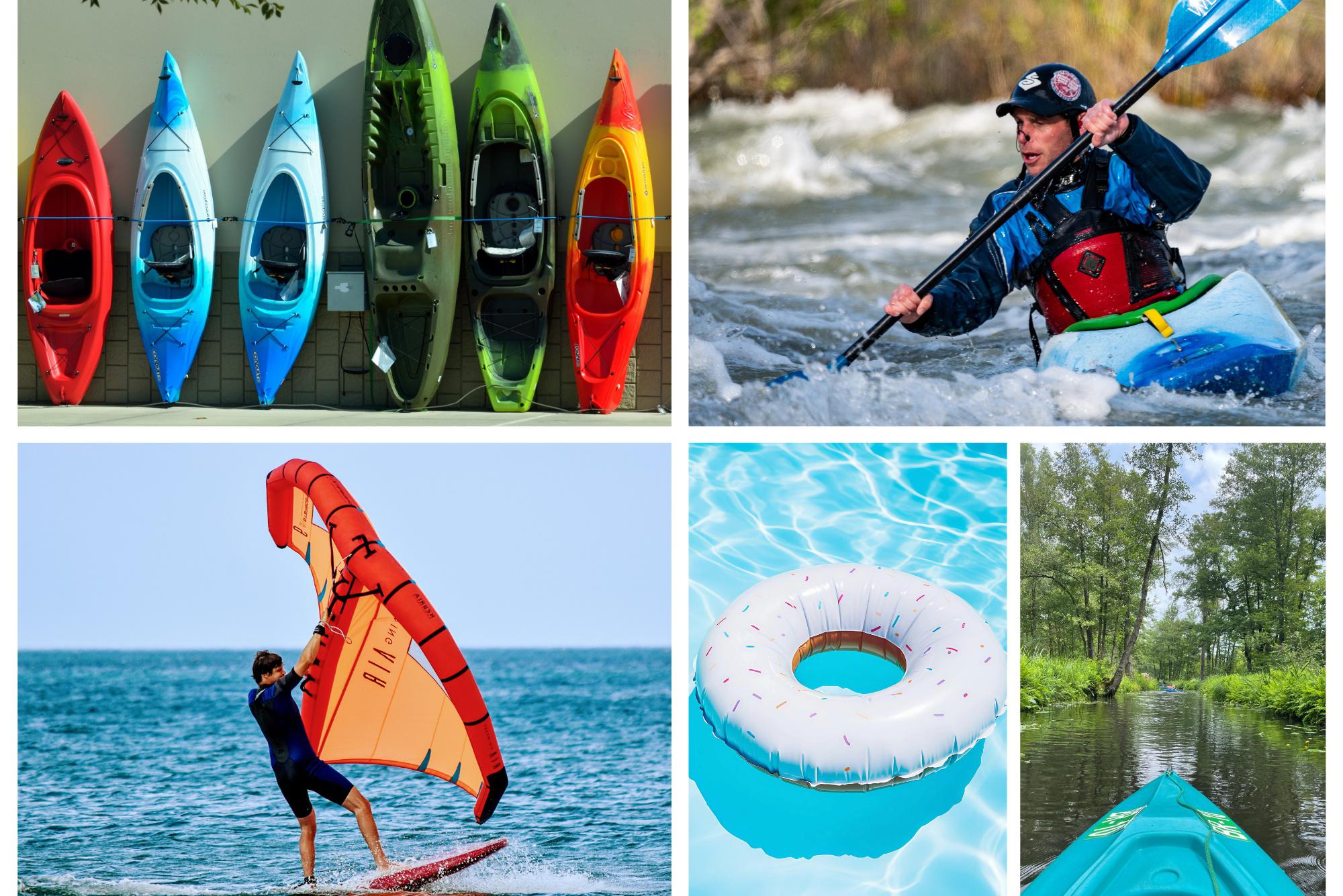 Aktivní dovolená - vodní sporty