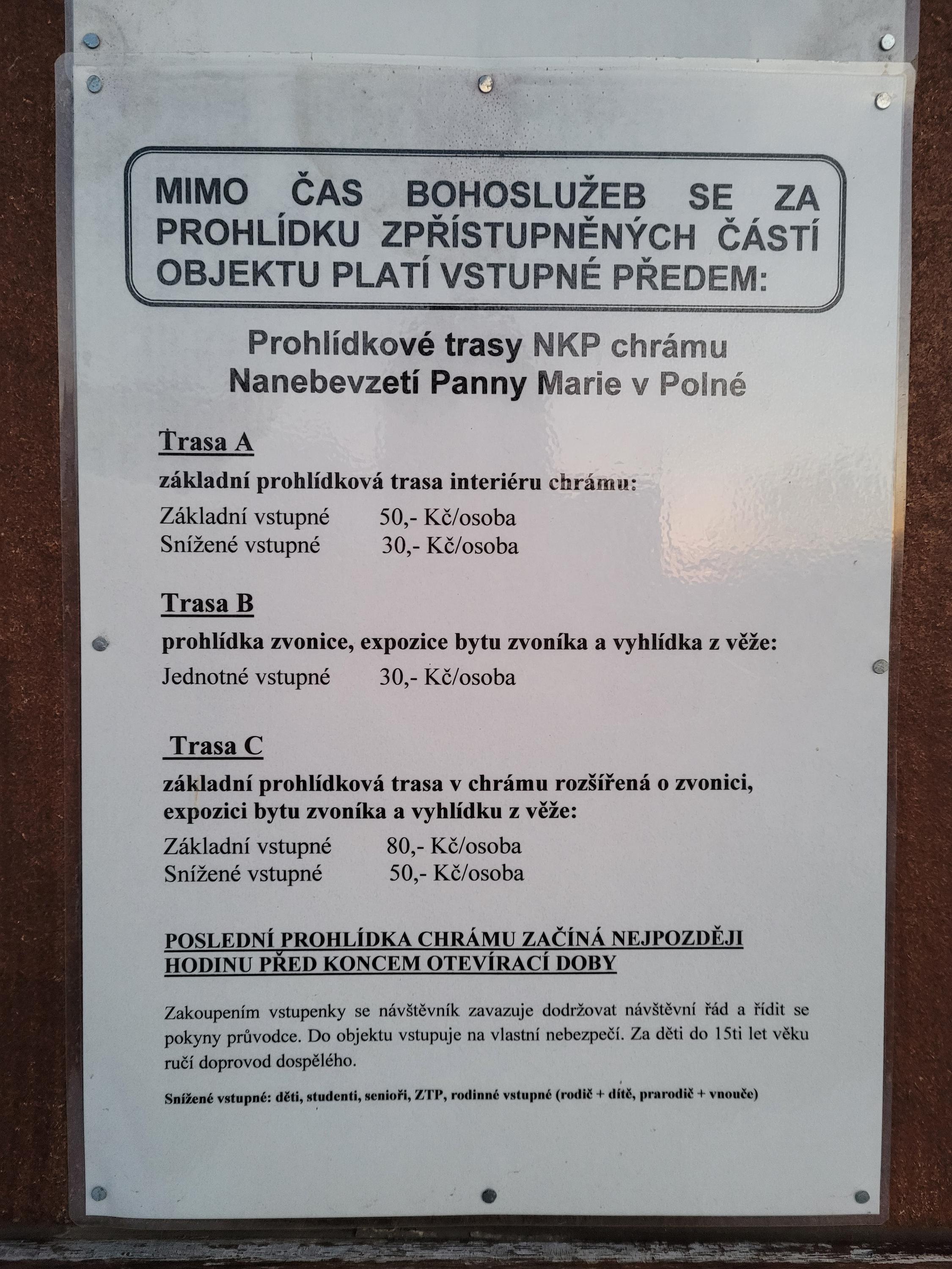 Informační centrum chrámu Nanebevzetí Panny Marie v Polné foto 3