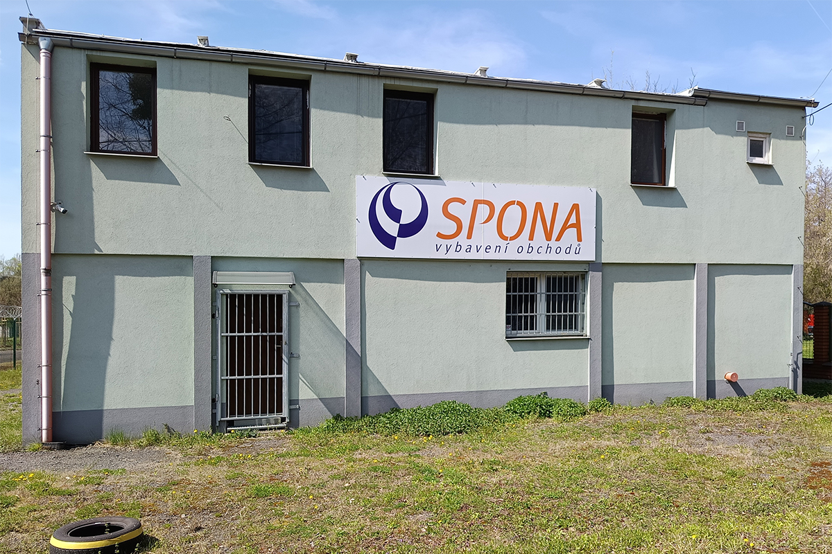 Spona, s.r.o. vybavení obchodů