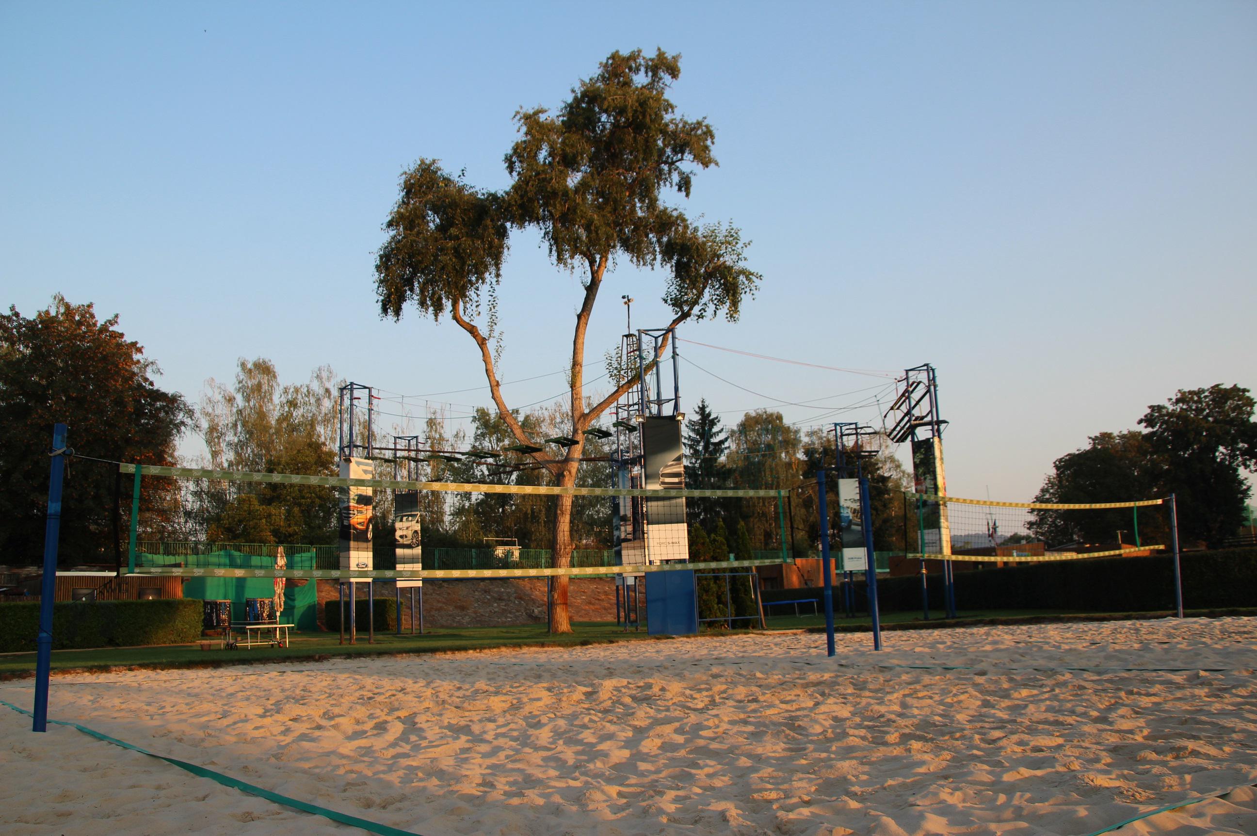 Areál Císařská louka - Beach volleyball