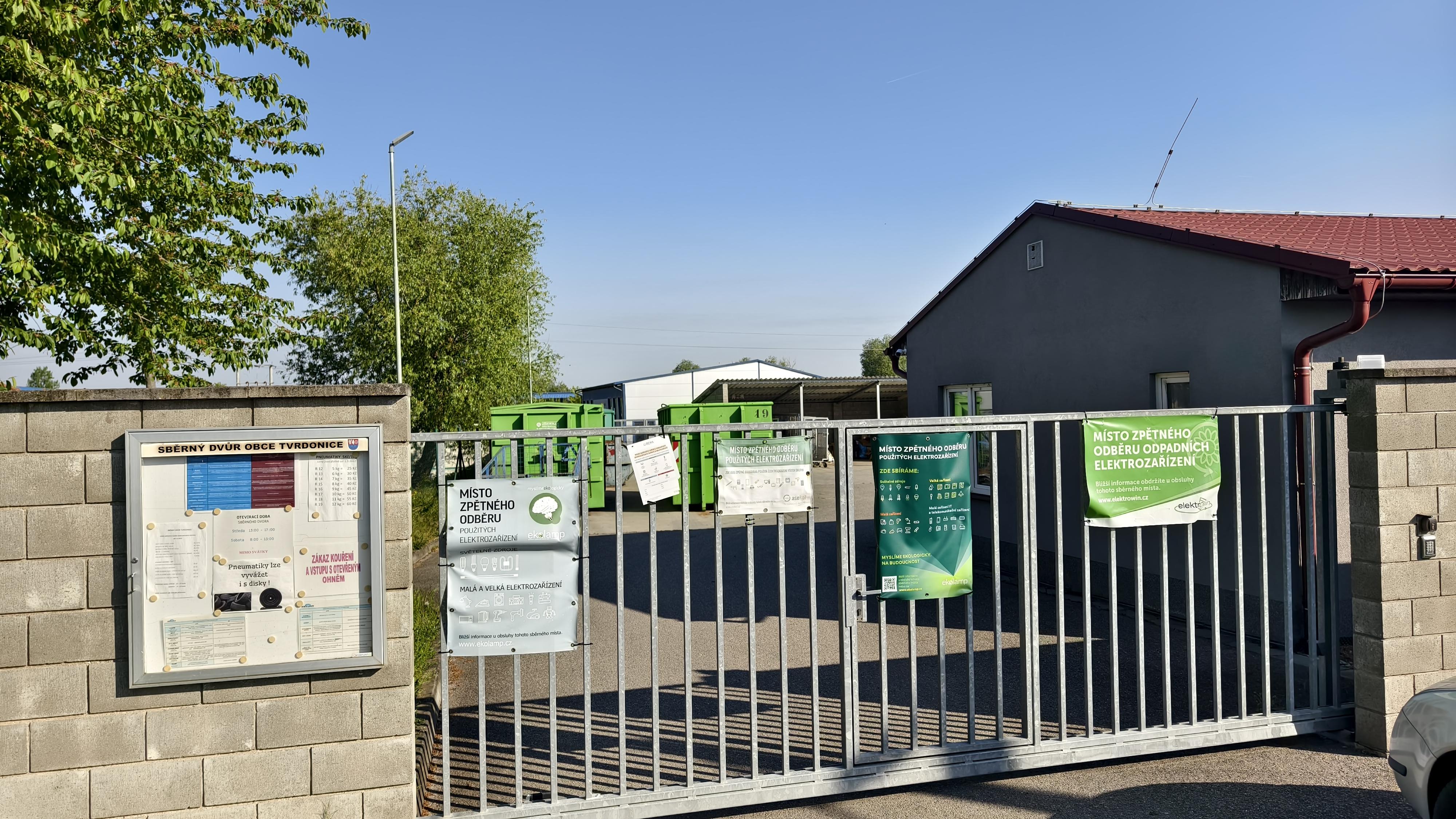 Sběrný dvůr Tvrdolice