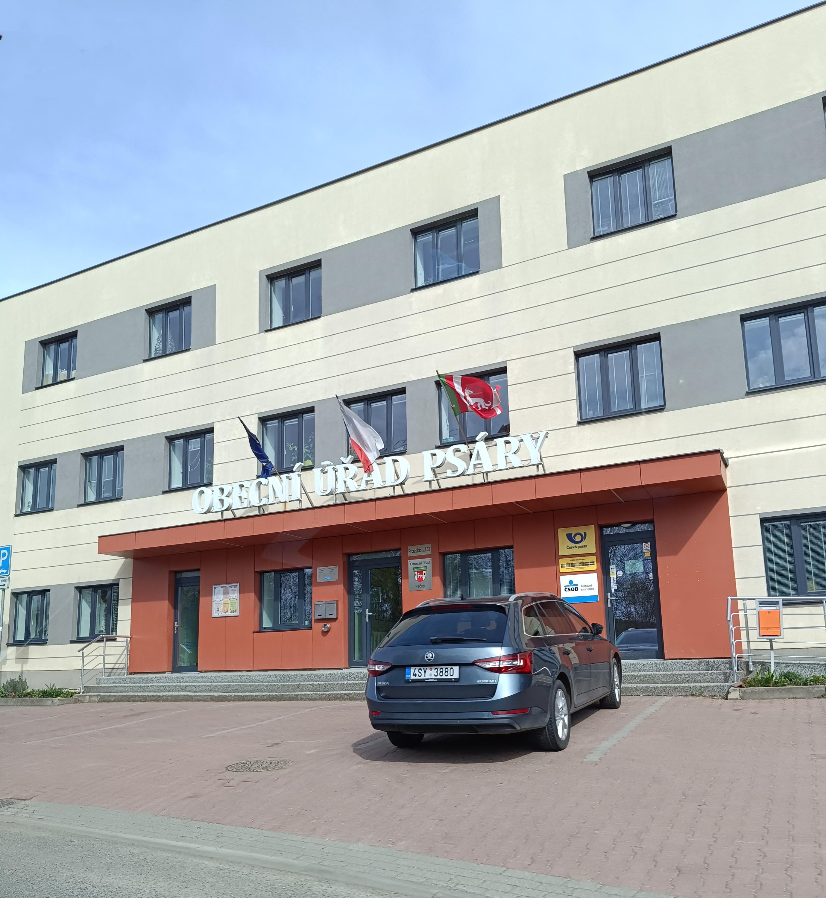 Psáry - obecní úřad foto 1
