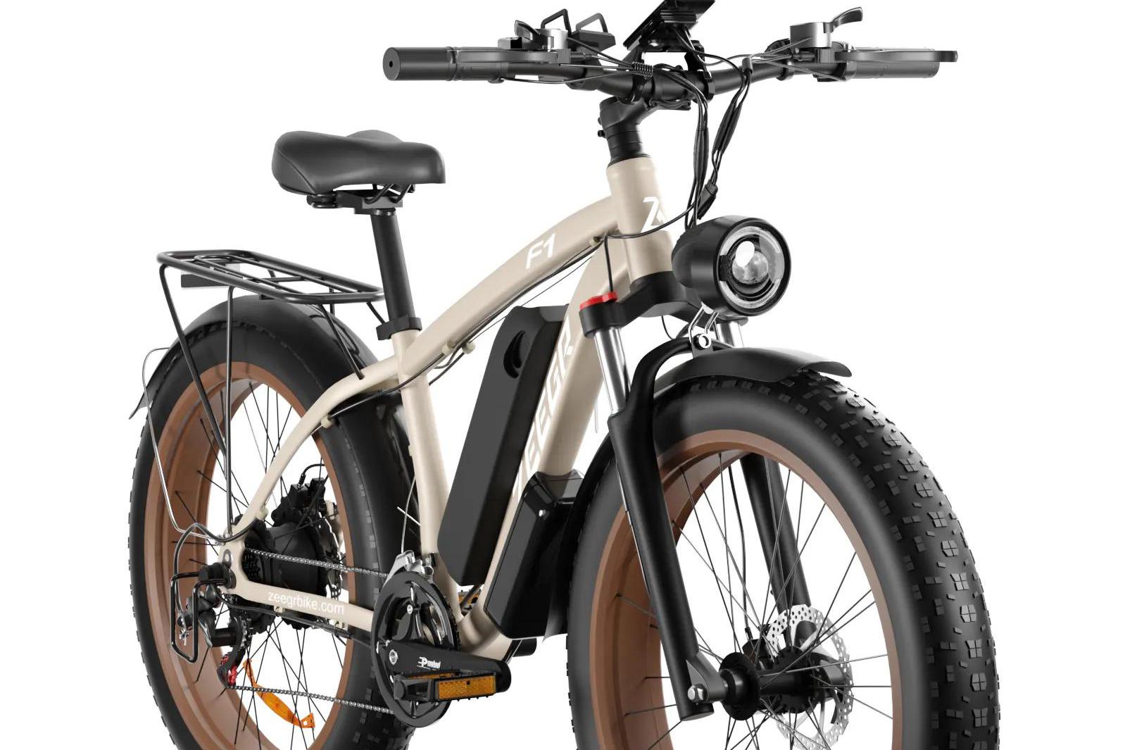 Horské elektrokolo Fatbike Beach Cruiser F1