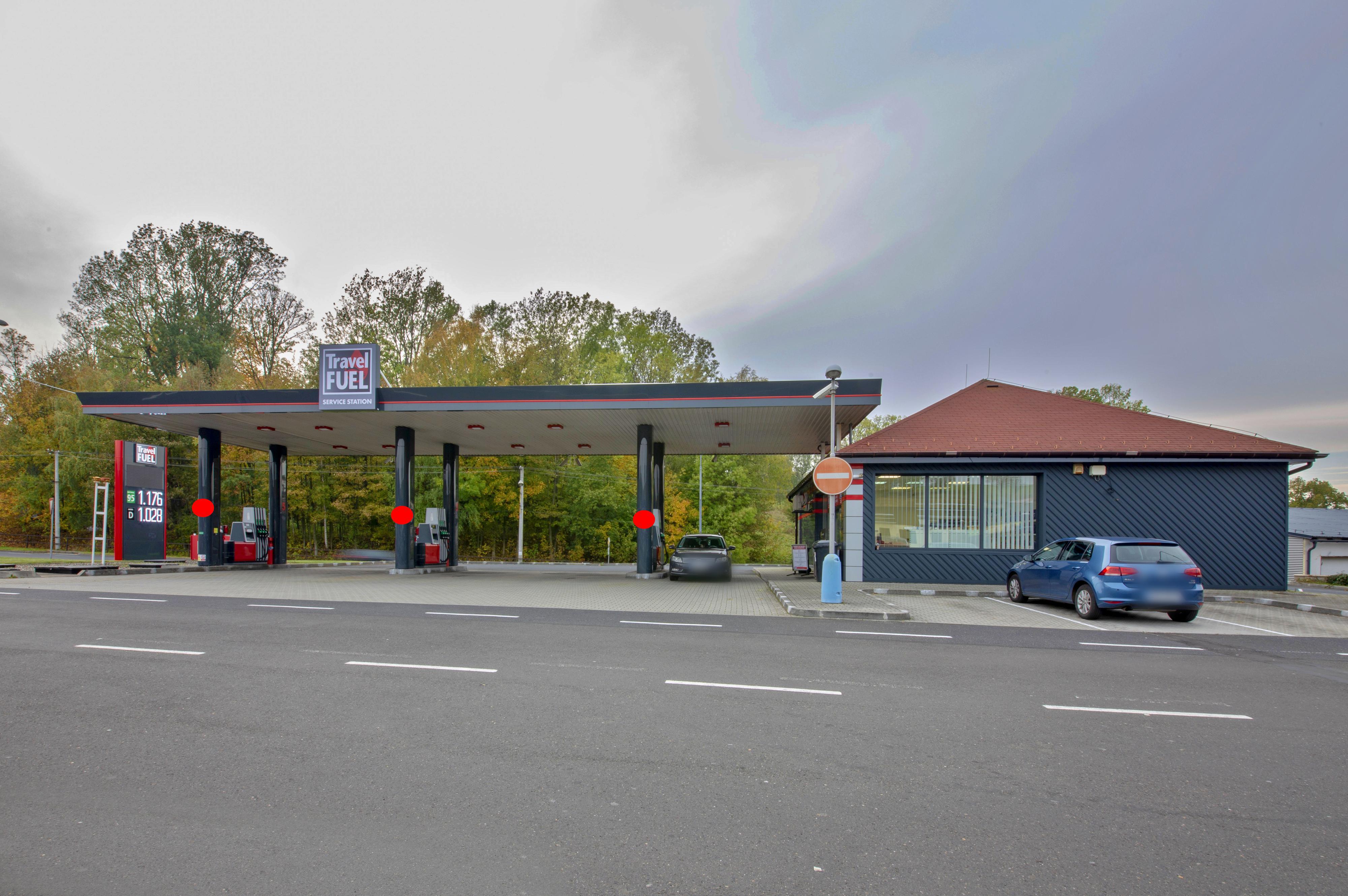 Čerpací stanice Petrovice - Travel FREE