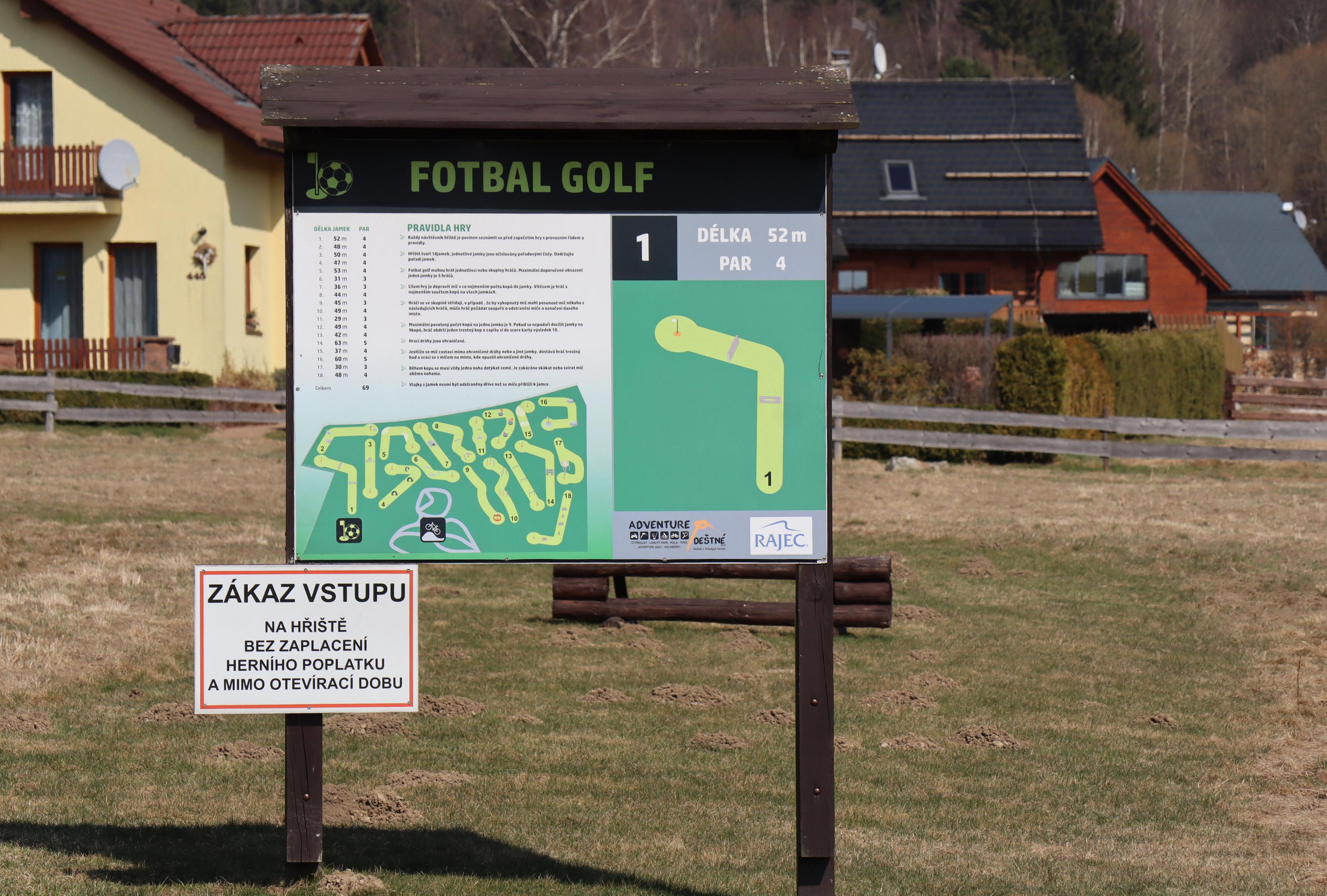 Fotbal golf Deštné foto 4