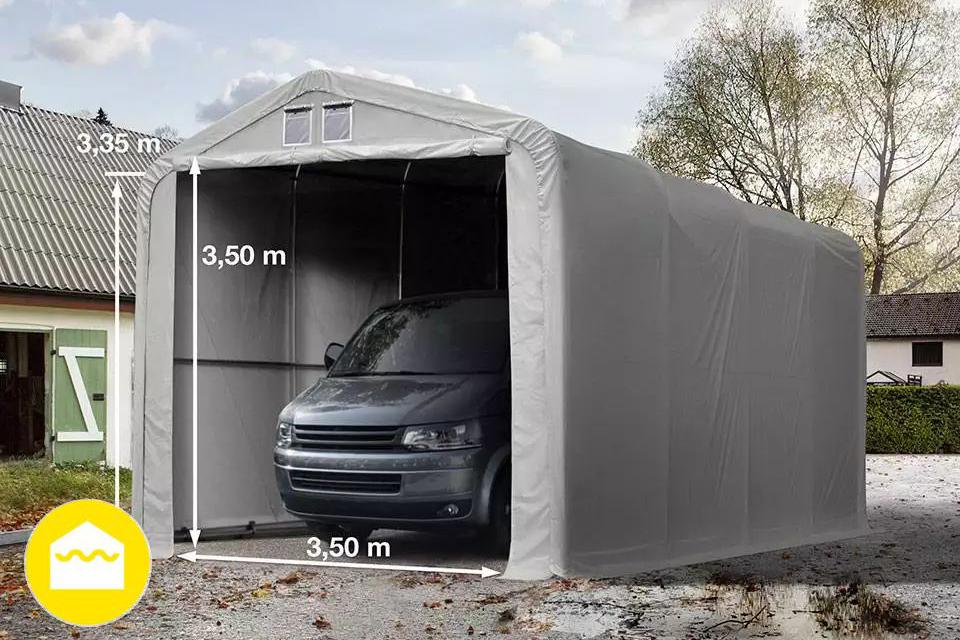 Mobilní plachtová garáž PVC