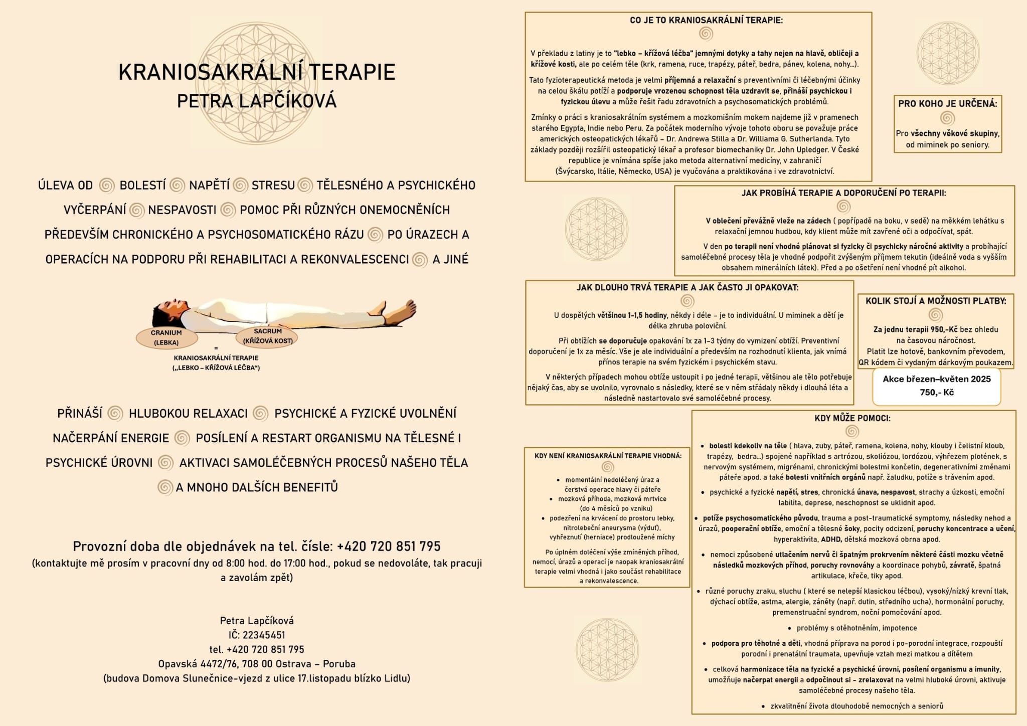 Kraniosakrální terapie Petra Lapčíková foto 2
