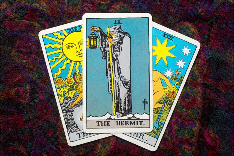 Výklad karet online přes webkameru